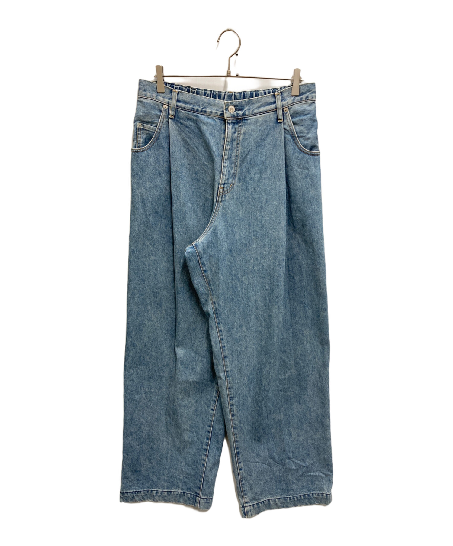 NEONSIGN Wide Denim Slacks 48