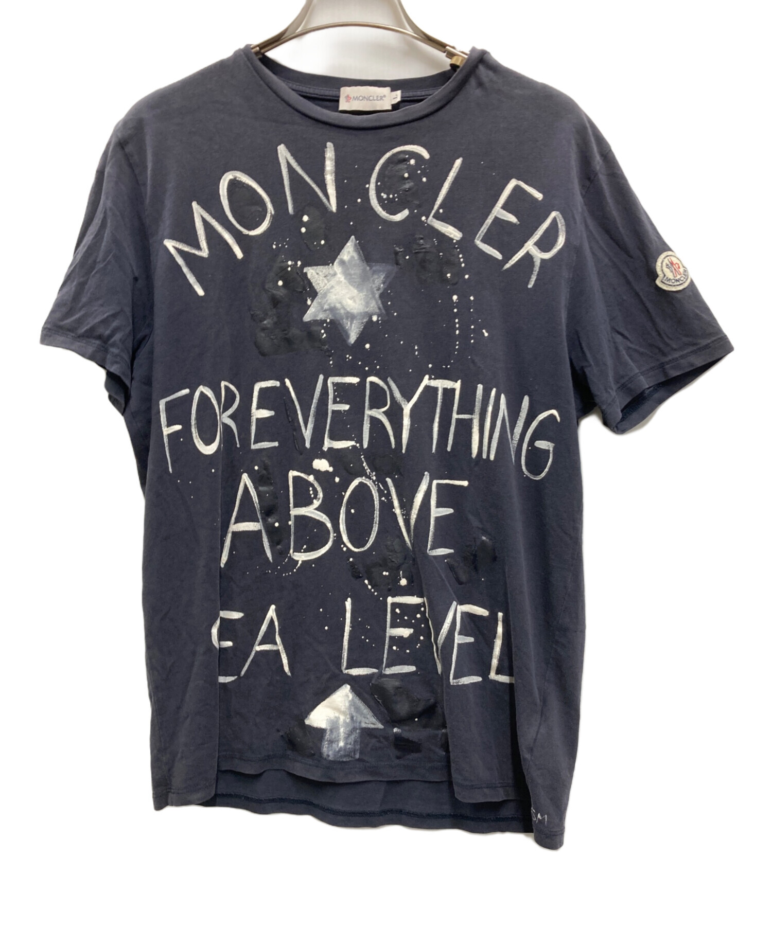 中古・古着通販】MONCLER (モンクレール) マグリアTシャツ グレー 