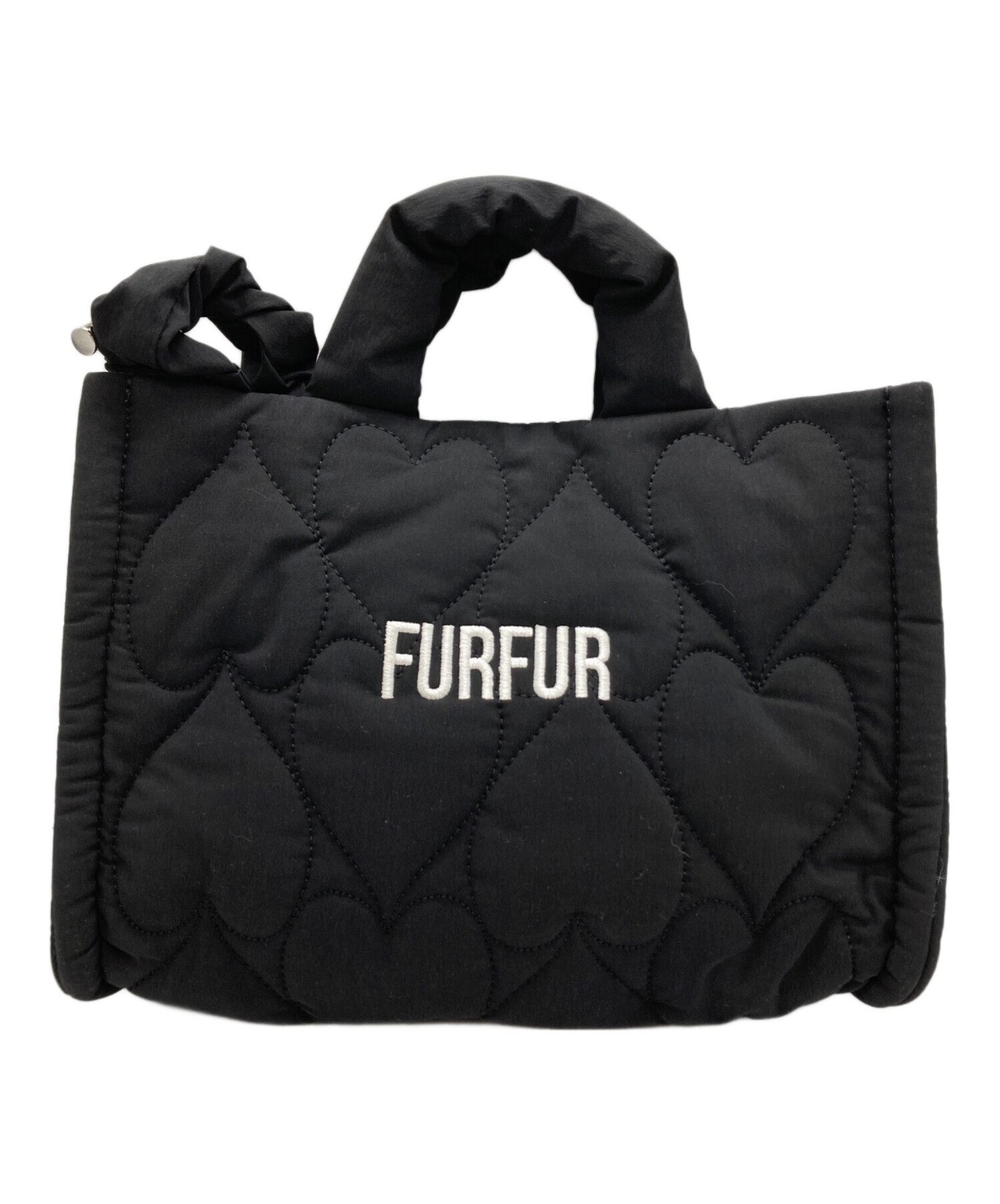 中古・古着通販】furfur (ファーファー) ハートキルティングバッグ