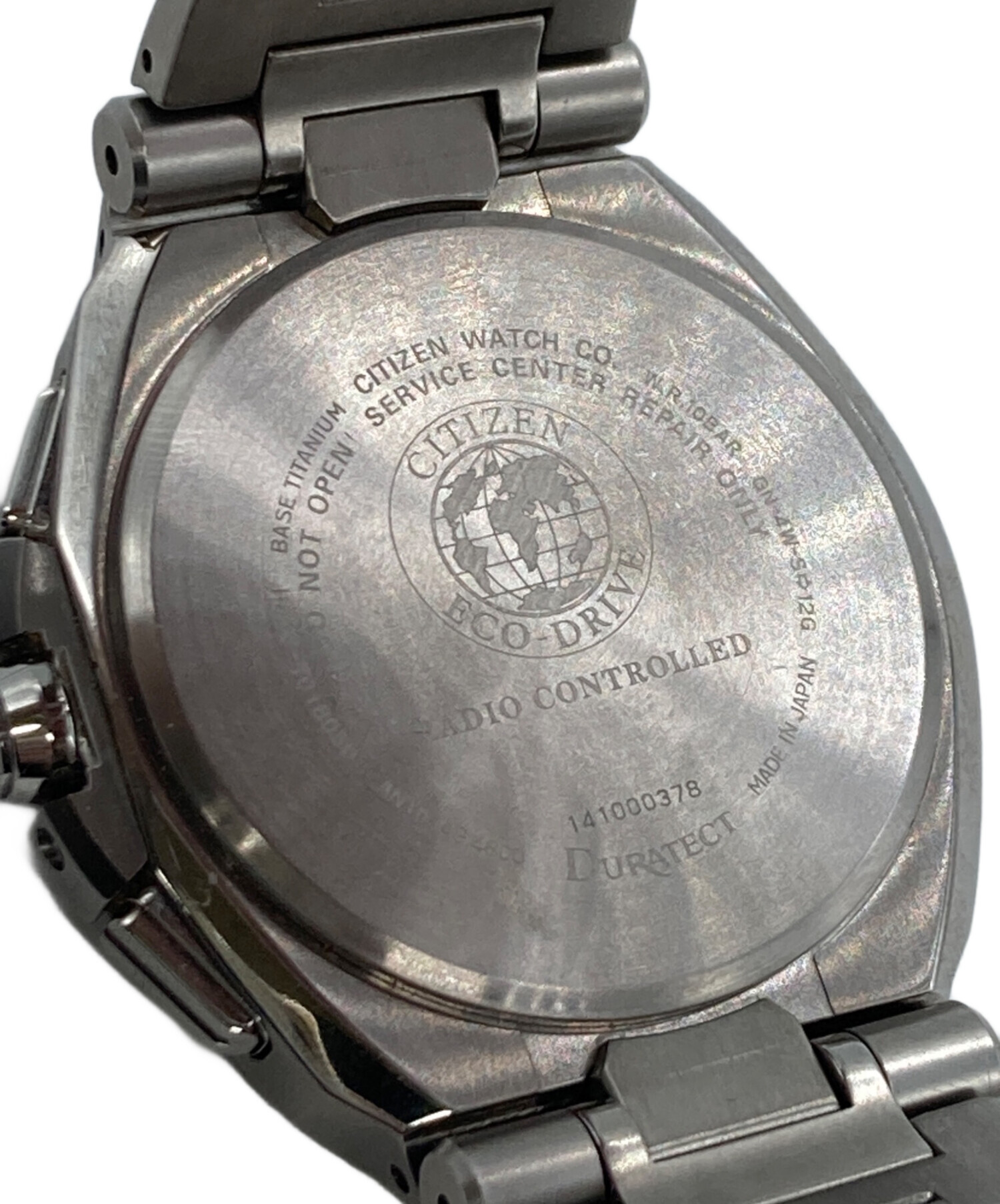 中古・古着通販】CITIZEN (シチズン) クロノグラフ ブラック｜ブランド