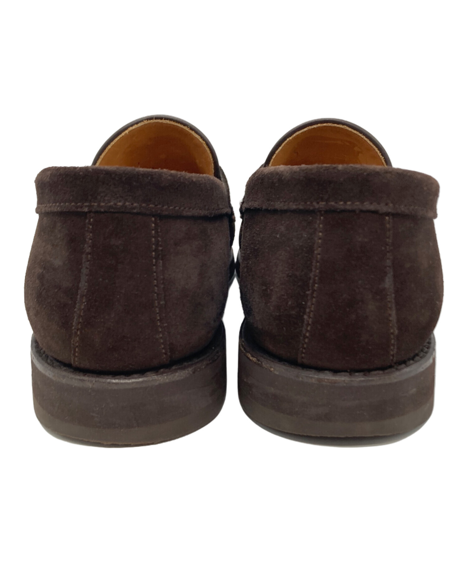 Berwick(バーウイック）コインローファー/スエード（ダークブラウン）6 Berwick(バーウイック）コインローファー/スエード（ダーク