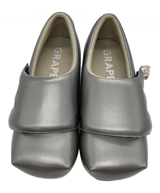 中古・古着通販】GRAPE (グレープ) Wing Platform Shoes シルバー