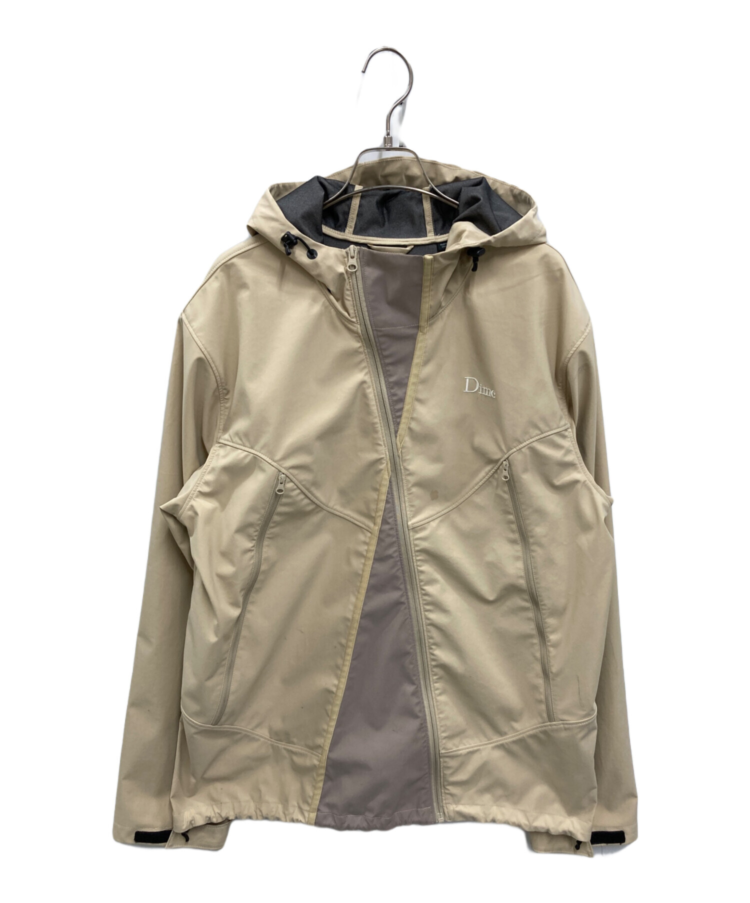 中古・古着通販】Dime (ダイム) extreme windbreaker jacket ベージュ