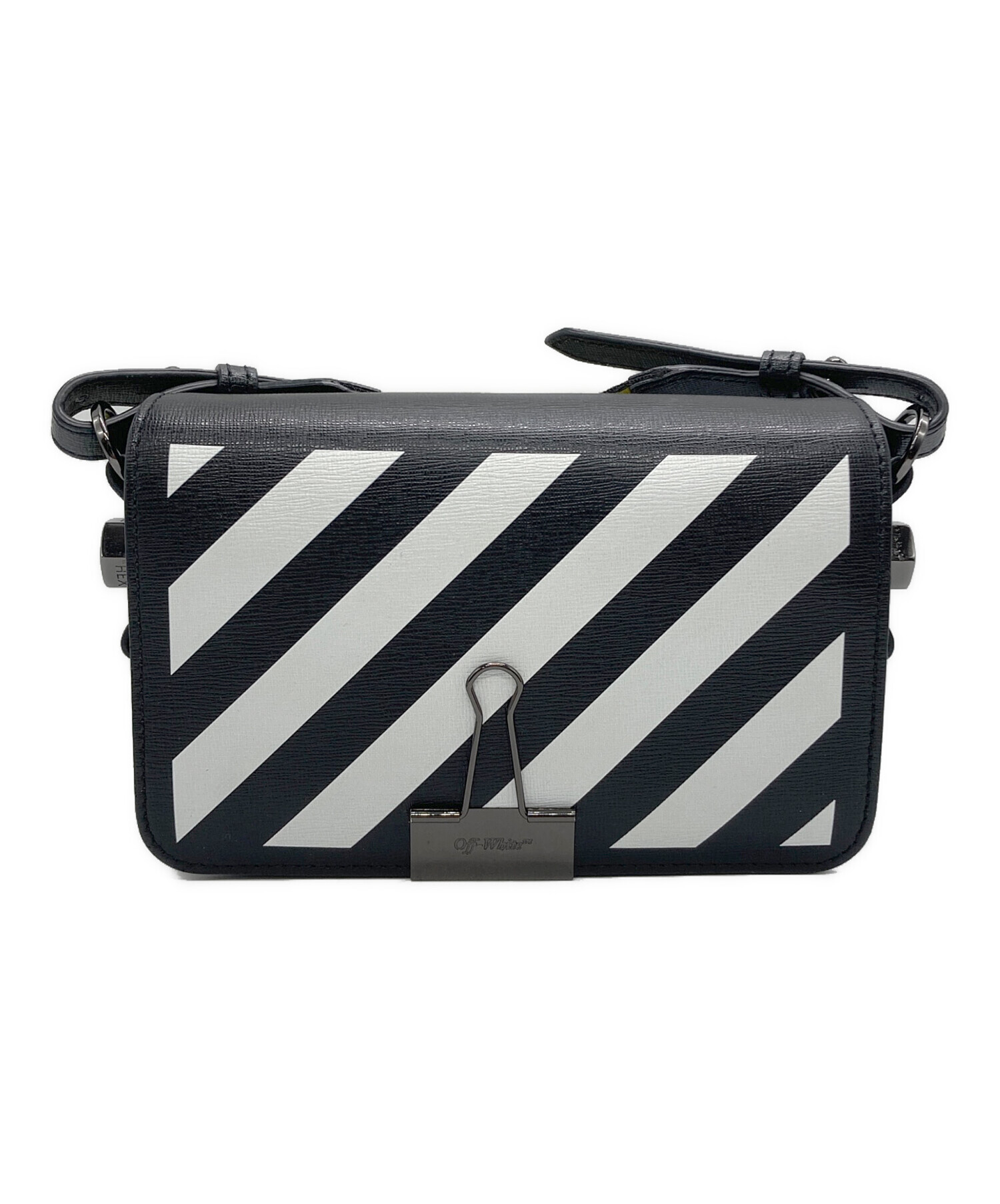 中古・古着通販】OFFWHITE (オフホワイト) DIAG MINI FLAPショルダー
