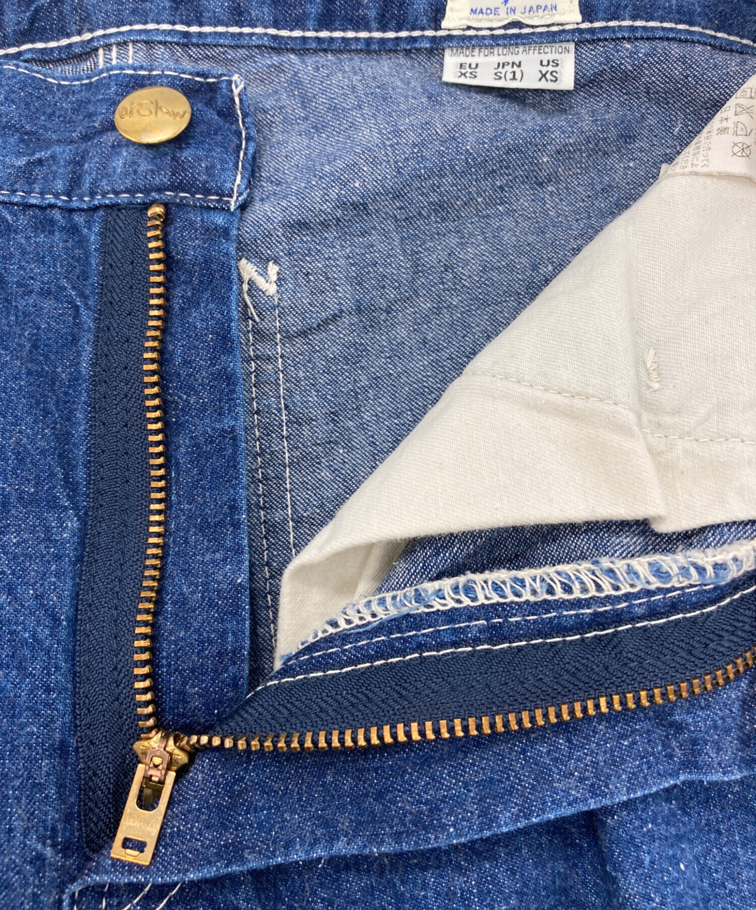 中古・古着通販】orSlow (オアスロウ) ペインターデニムパンツ 