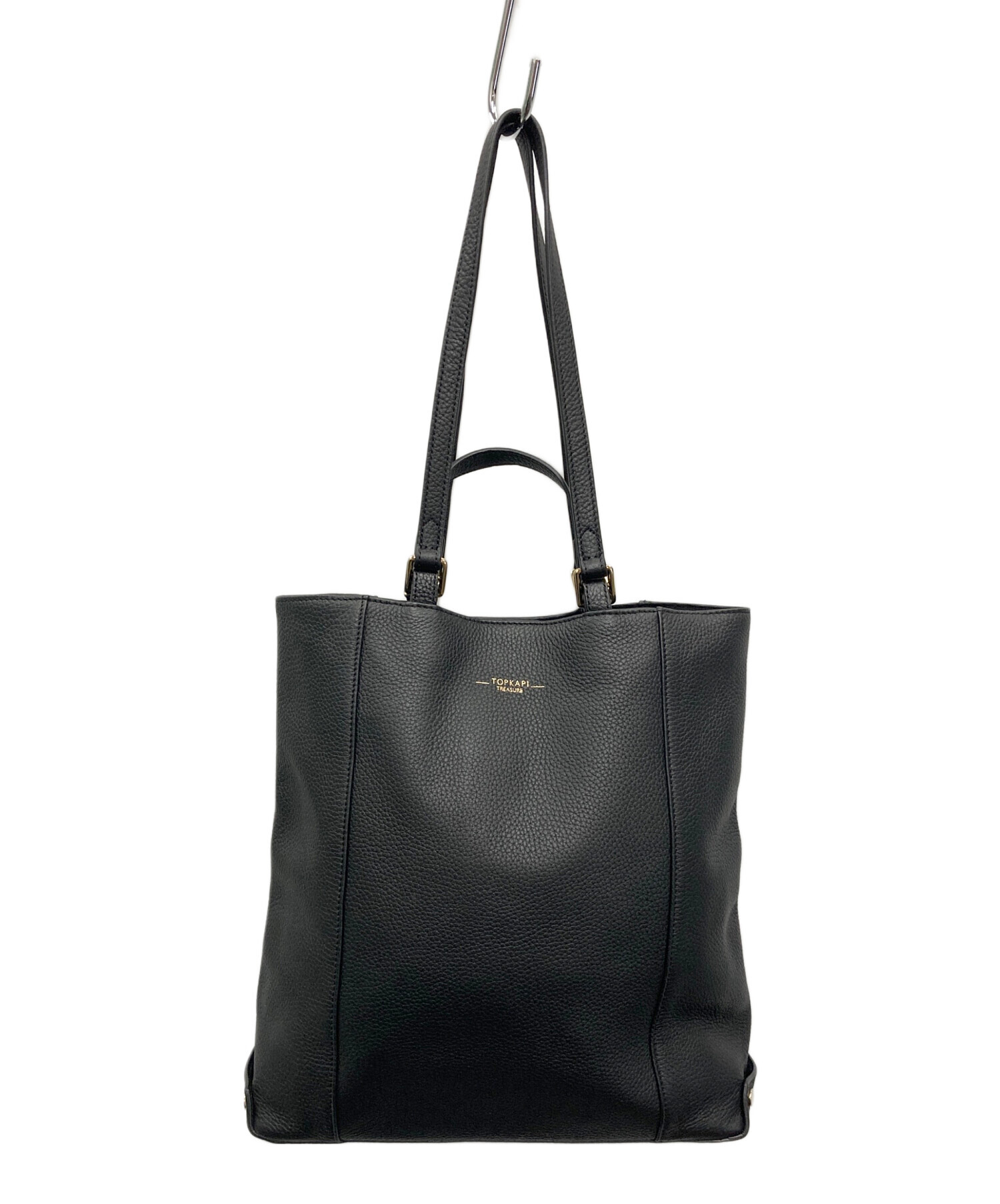 中古・古着通販】TOPKAPI (トプカピ) 2WAYレザートートバック ブラック 