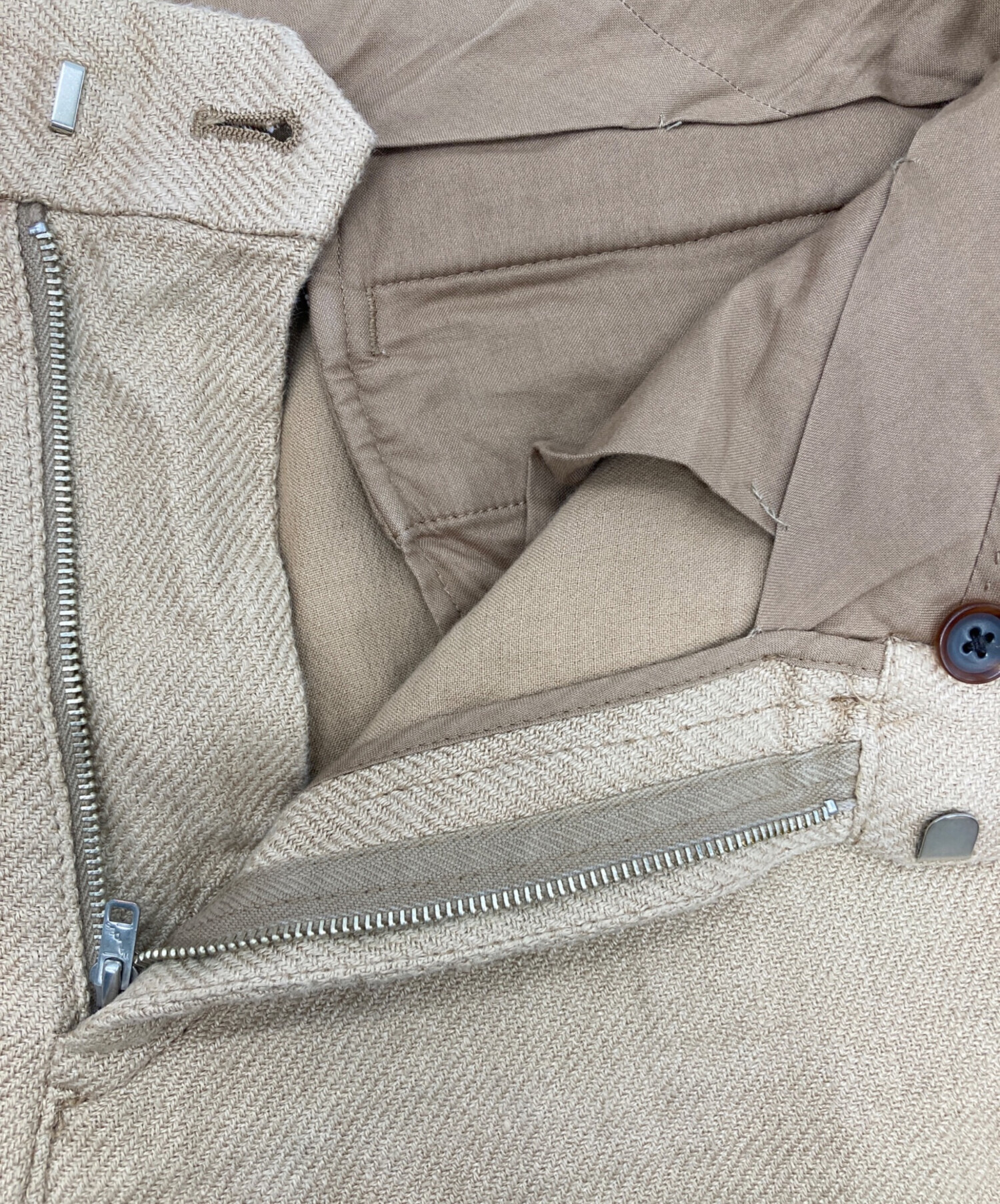 オーラリーLINEN COTTON DOUBLE FACE BIG カバーオール DOUBLE FACE