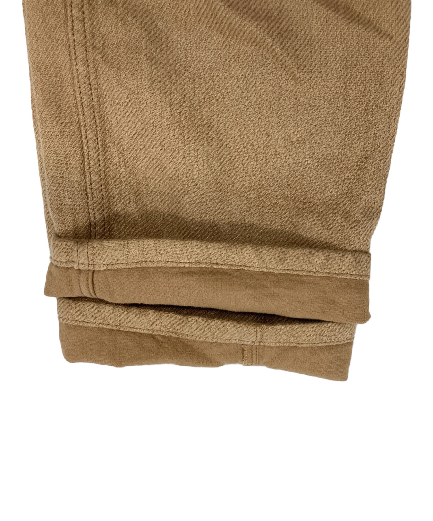 オーラリーLINEN COTTON DOUBLE FACE BIG カバーオール DOUBLE FACE
