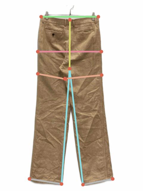 パンツ LINEN COTTON DOUBLE FACE PANTS 中古・古着通販】AURALEE (オーラリー) LINEN COTTON DOUBLE FACE