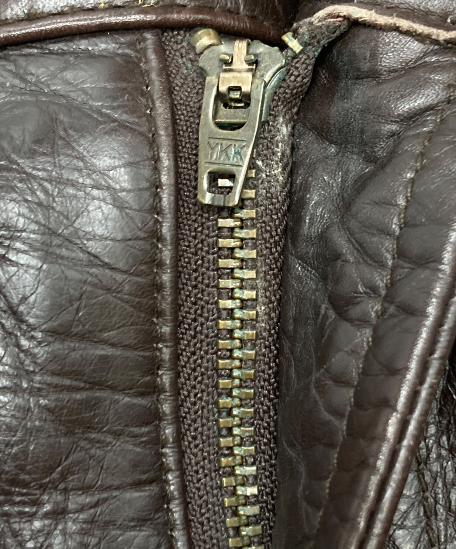 中古・古着通販】GAP (ギャップ) ［古着］レザーパンツ ブラウン