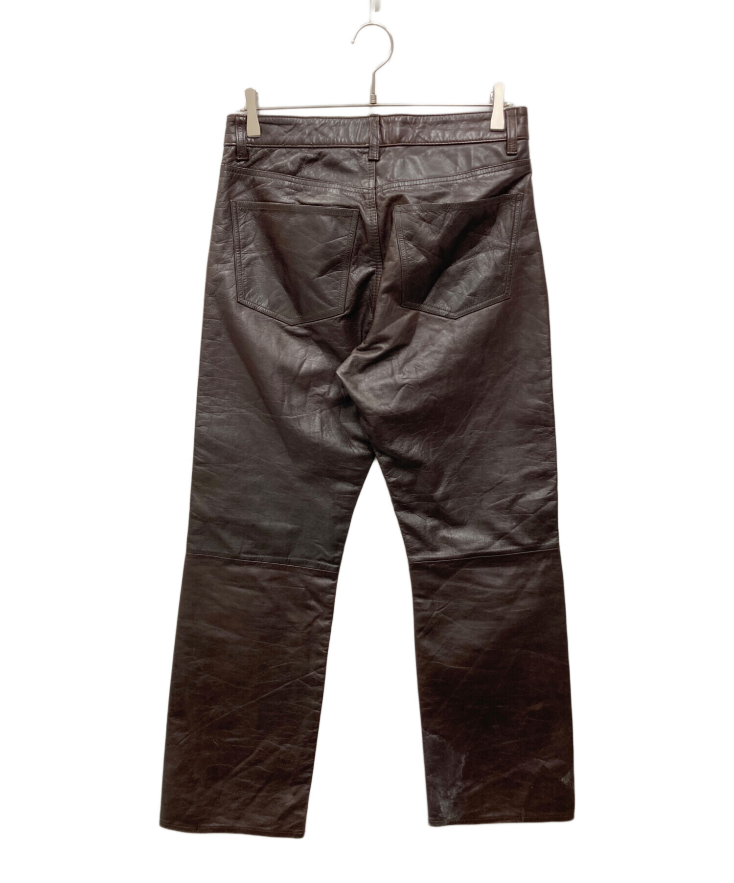 ☆【希少・美品】GAP レザーパンツ 本革 ブラウン Y2K☆ 希少・美品】GAP レザーパンツ 本革 ブラウン Y2K - メルカリ