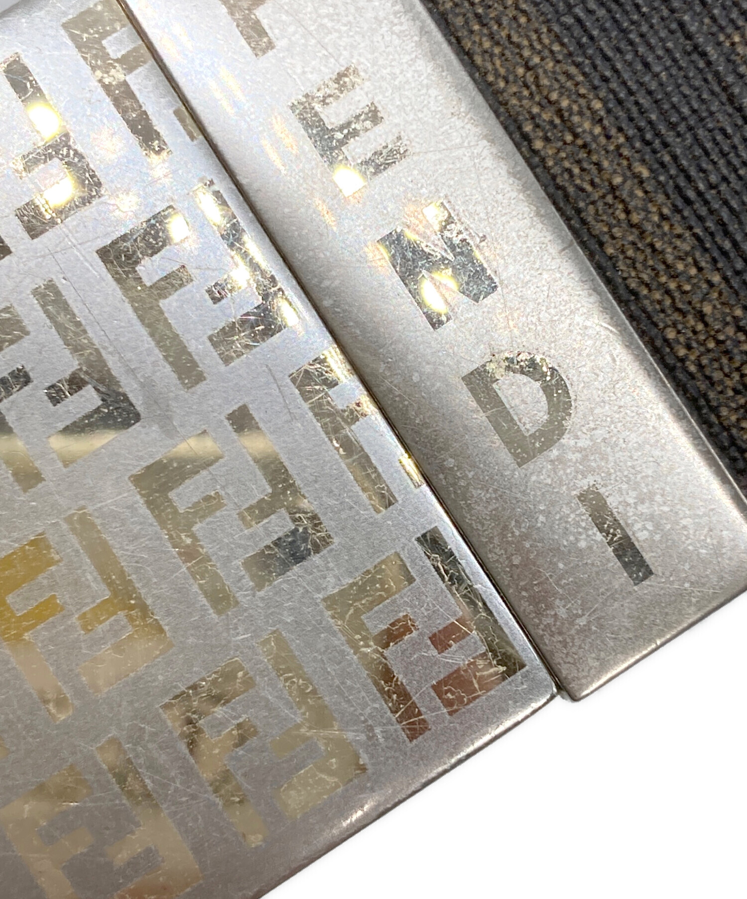 中古・古着通販】FENDI (フェンディ) リバーシブルズッカ柄ベルト