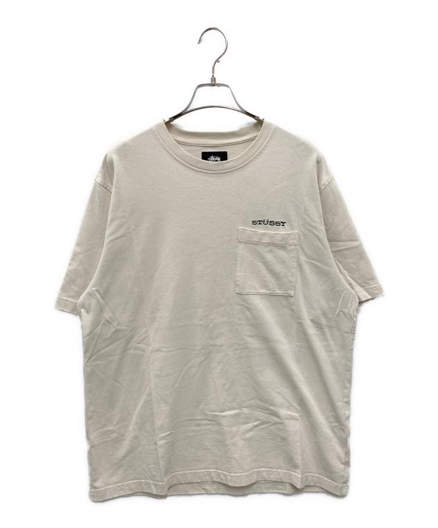 中古・古着通販】stussy (ステューシー) 刺繍ロゴポケットTシャツ 