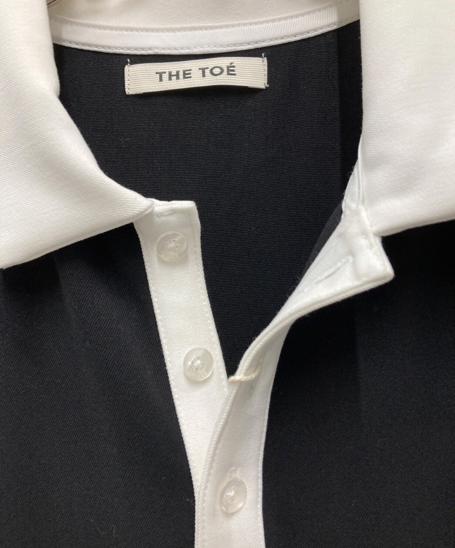 Hydra Polo Onepiece ブラック S THE TOE Hydra Polo Onepiece – THE TOÉ