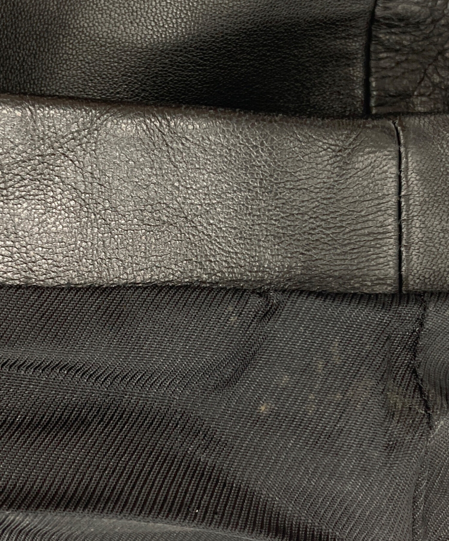 中古・古着通販】Supreme (シュプリーム) Leather Blazer ブラック