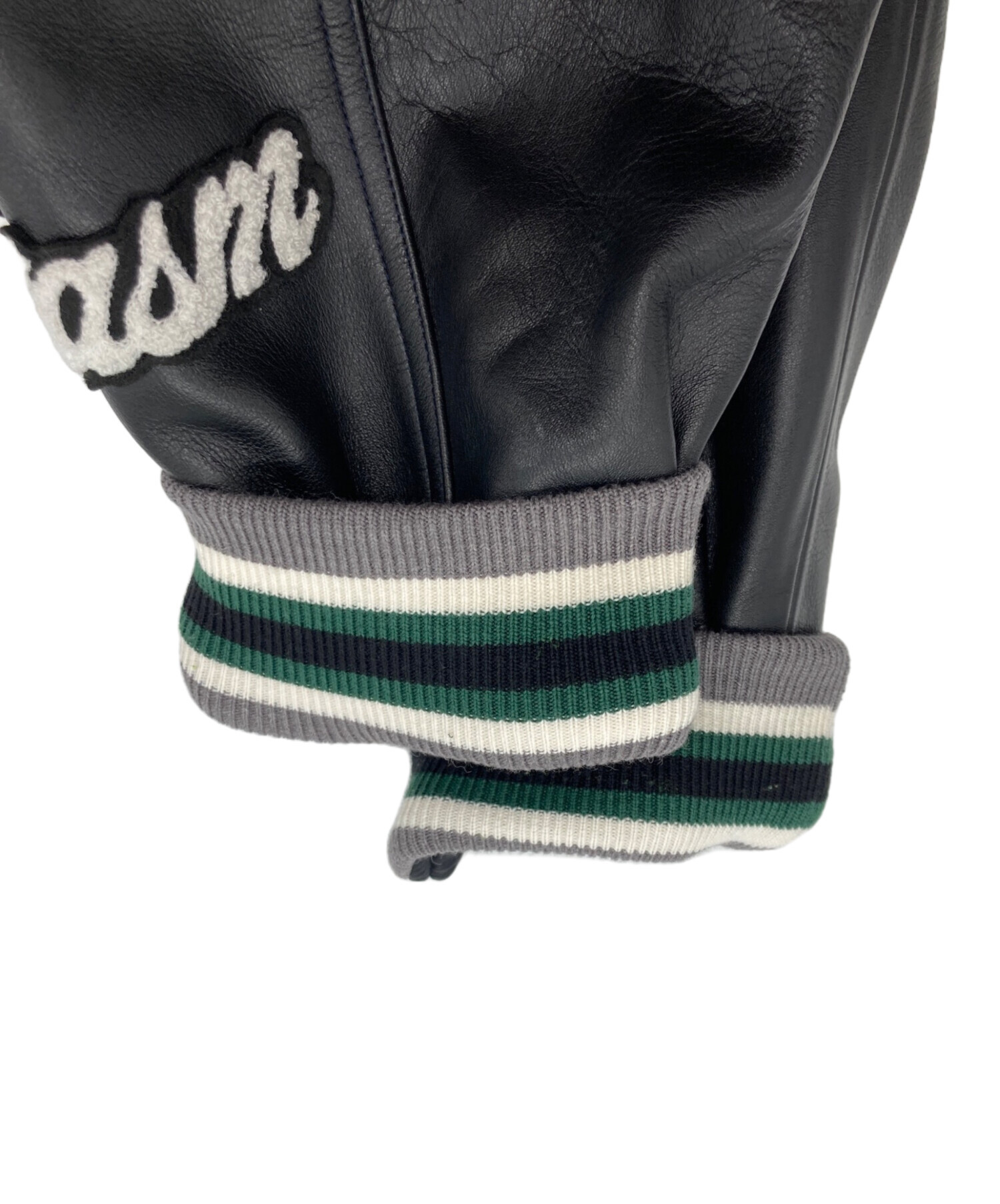 中古・古着通販】FACETASM (ファセッタズム) PATCHED STADIUM JACKET