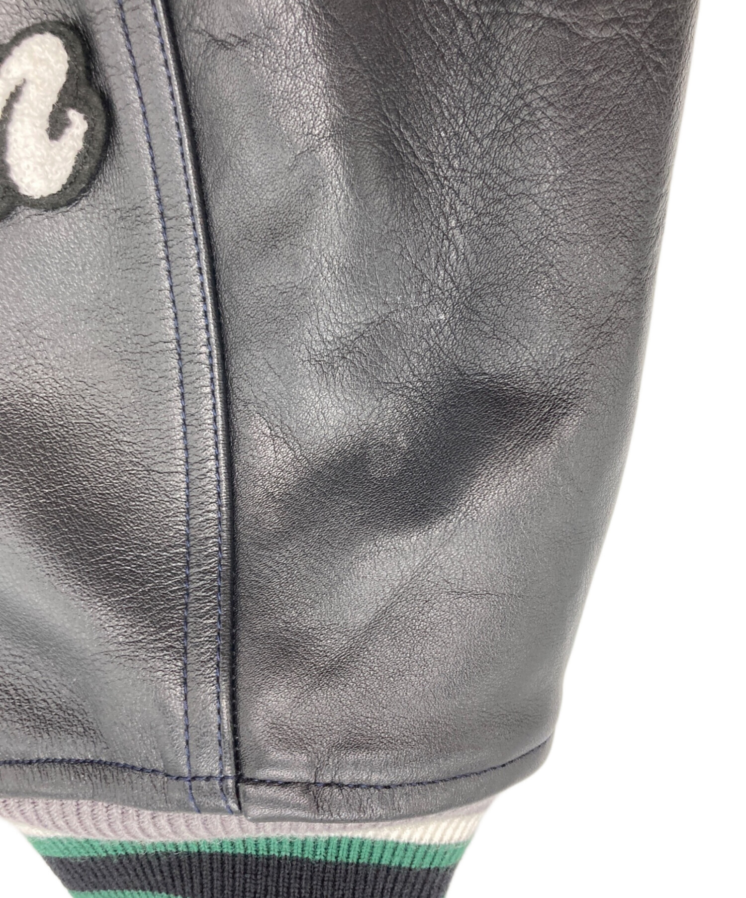 中古・古着通販】FACETASM (ファセッタズム) PATCHED STADIUM JACKET