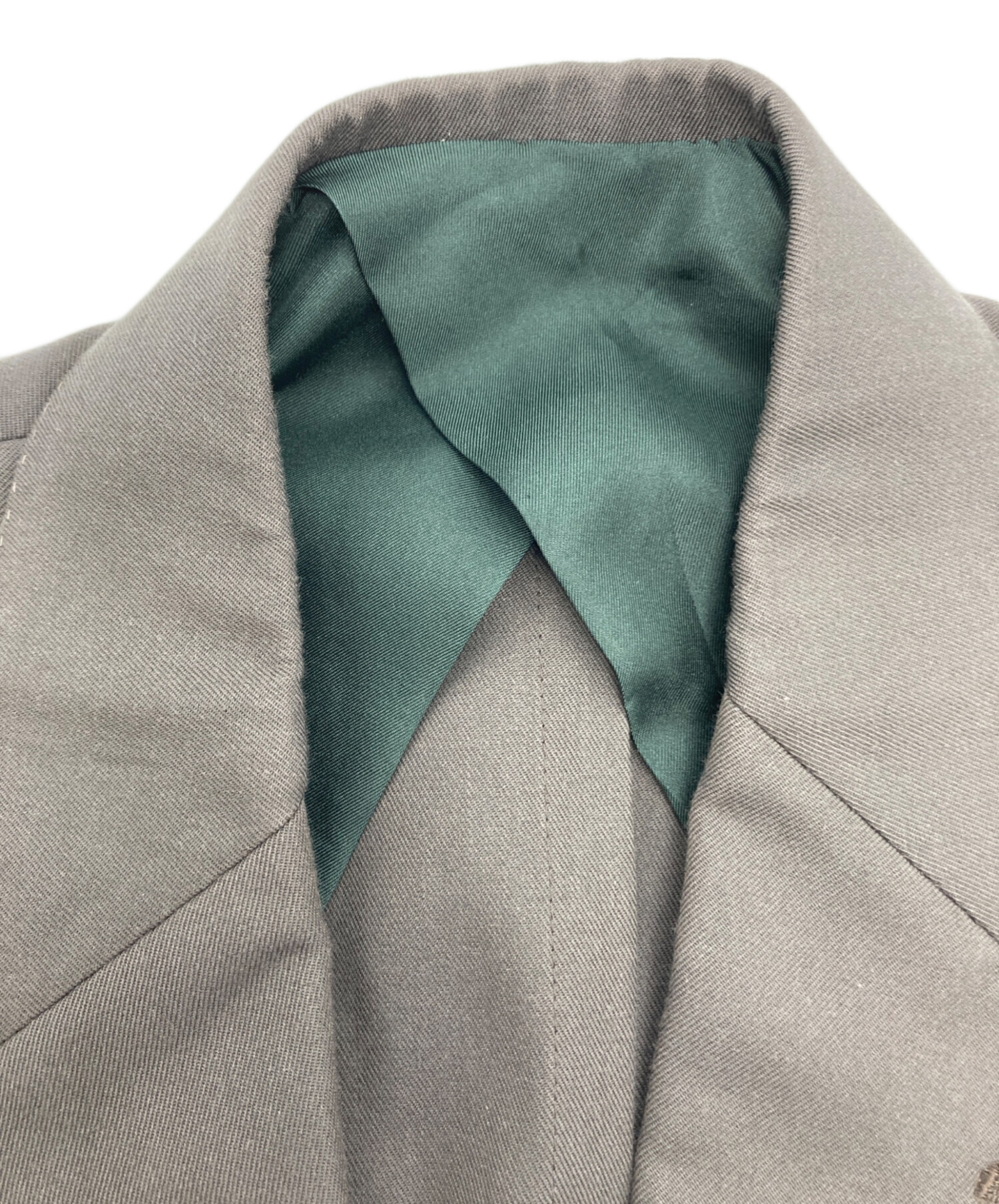 【美品】Drawer　ドゥロワー　FALL1　ウールコットンジレ 中古・古着通販】DRAWER (ドゥロワー) ウールコットンジレ ブラウン