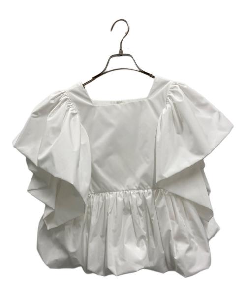 roughlow ラフローBalloon Blouseバルーンブラウス 中古・古着通販】roughlow (ラフロー) balloon blouse ホワイト サイズ