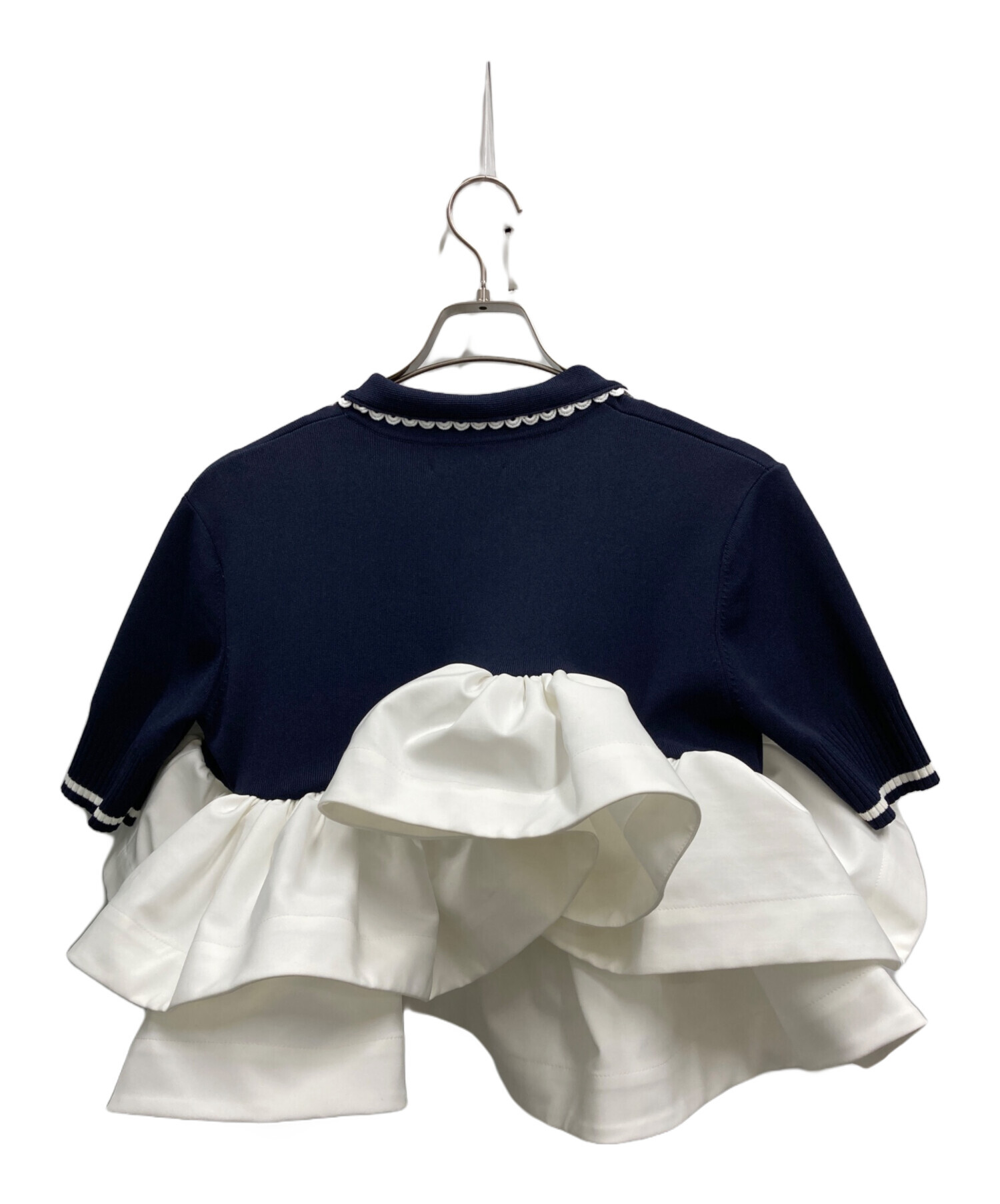 bibiy ビビィROSIE PEPURAMU TOP 新品タグ付き正規品 中古・古着通販】Bibiy. (ビビィ) ROSIE PEPURAMU TOP ネイビー