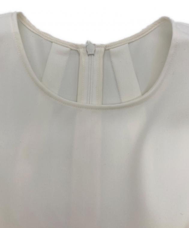 中古・古着通販】TWILL (ツイル) ラウンドペプラムボリュームブラウス