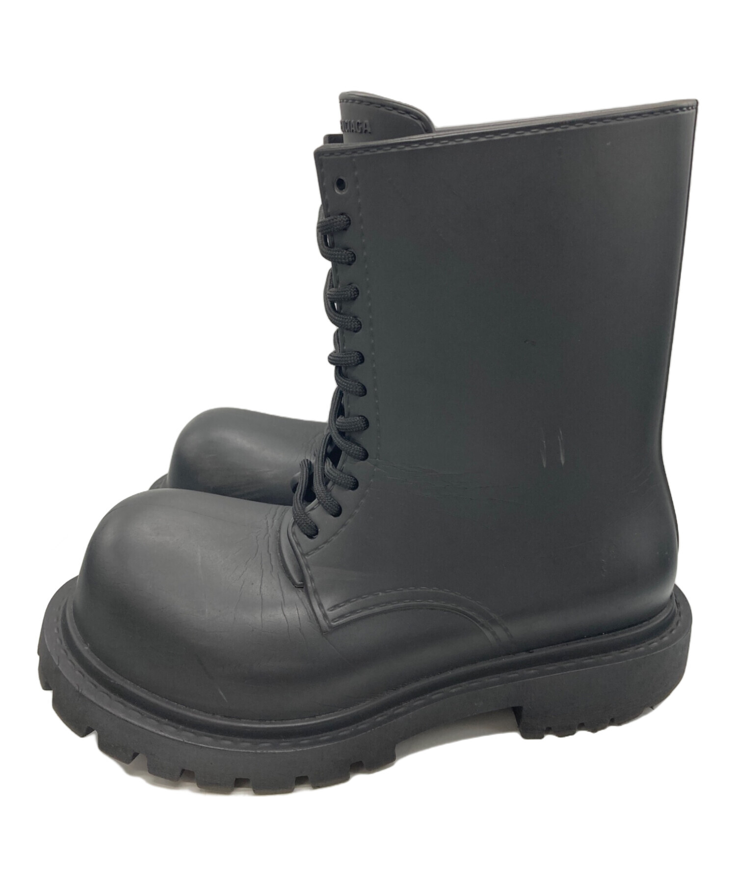 中古・古着通販】BALENCIAGA (バレンシアガ) STEROID BOOT ブラック