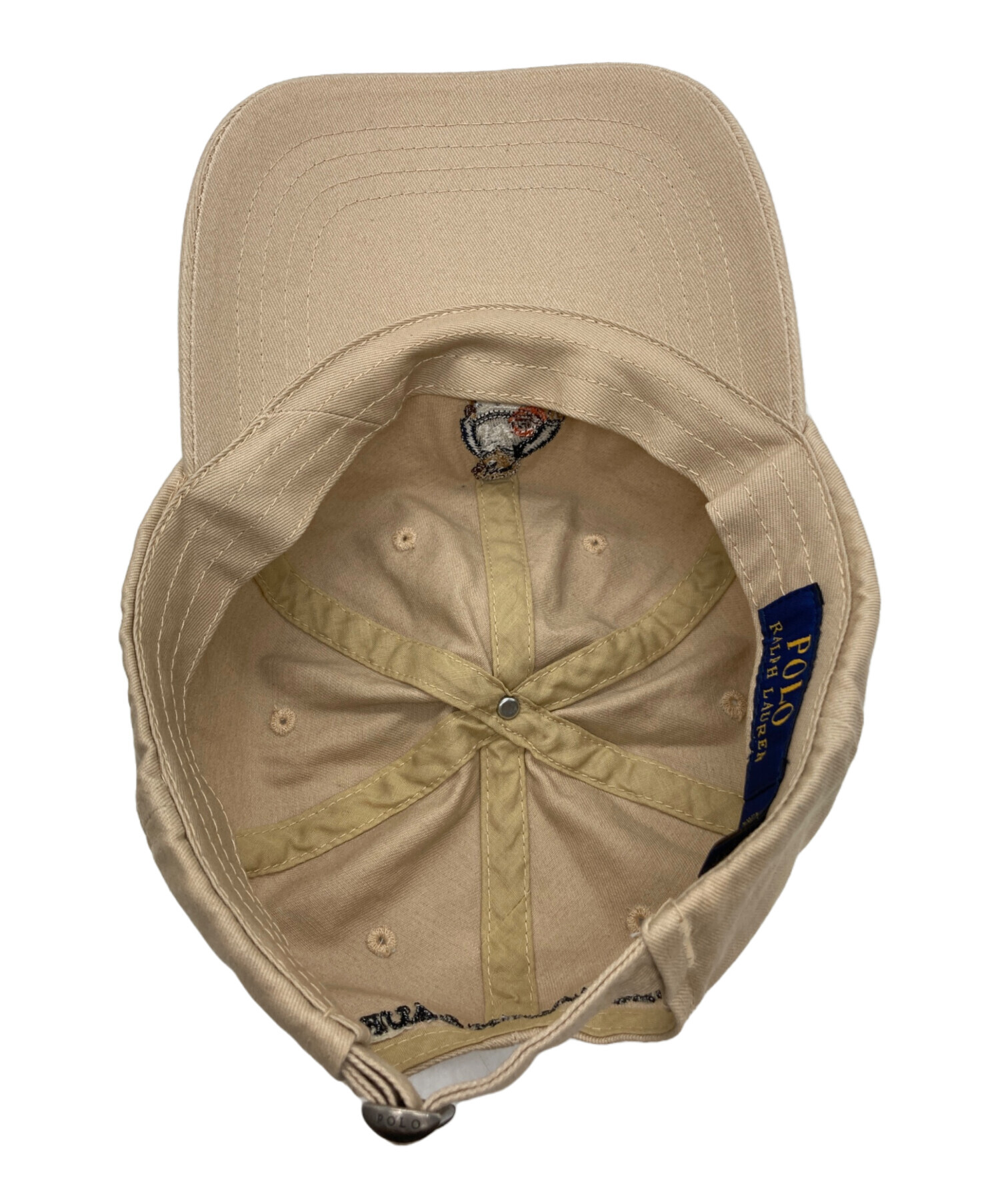 【新品】ポロ ラルフローレン　キャップ　ベージュ plage（プラージュ）の「【POLO RALPH LAUREN / ポロ ラルフ ローレン