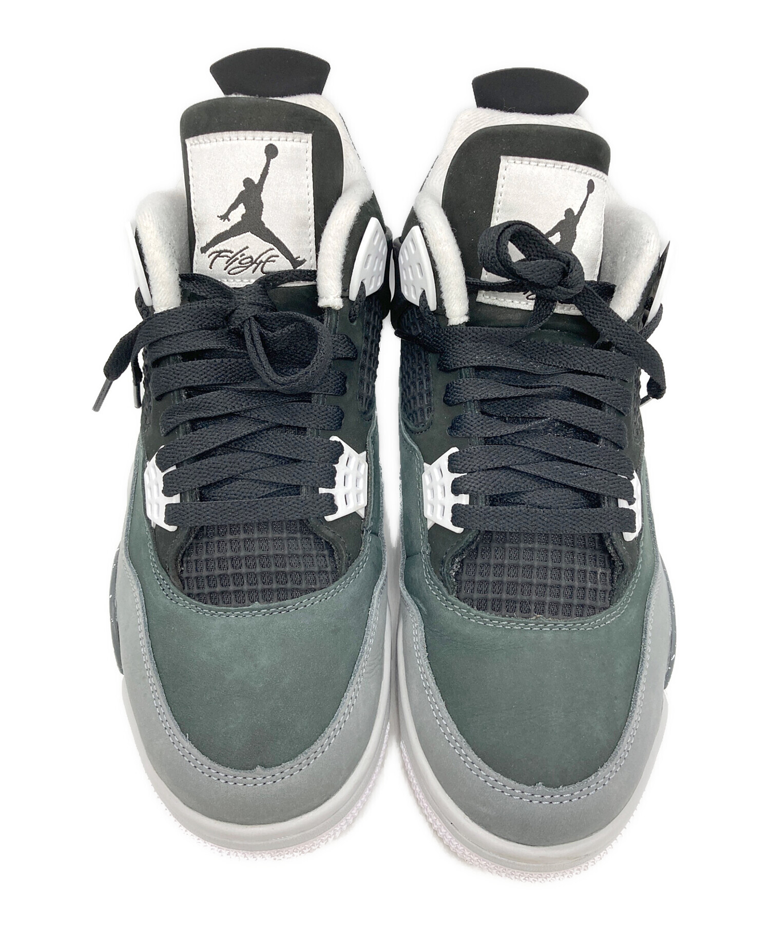 中古・古着通販】NIKE (ナイキ) AIR JORDAN 4 RETRO ”FEAR” ブラック 
