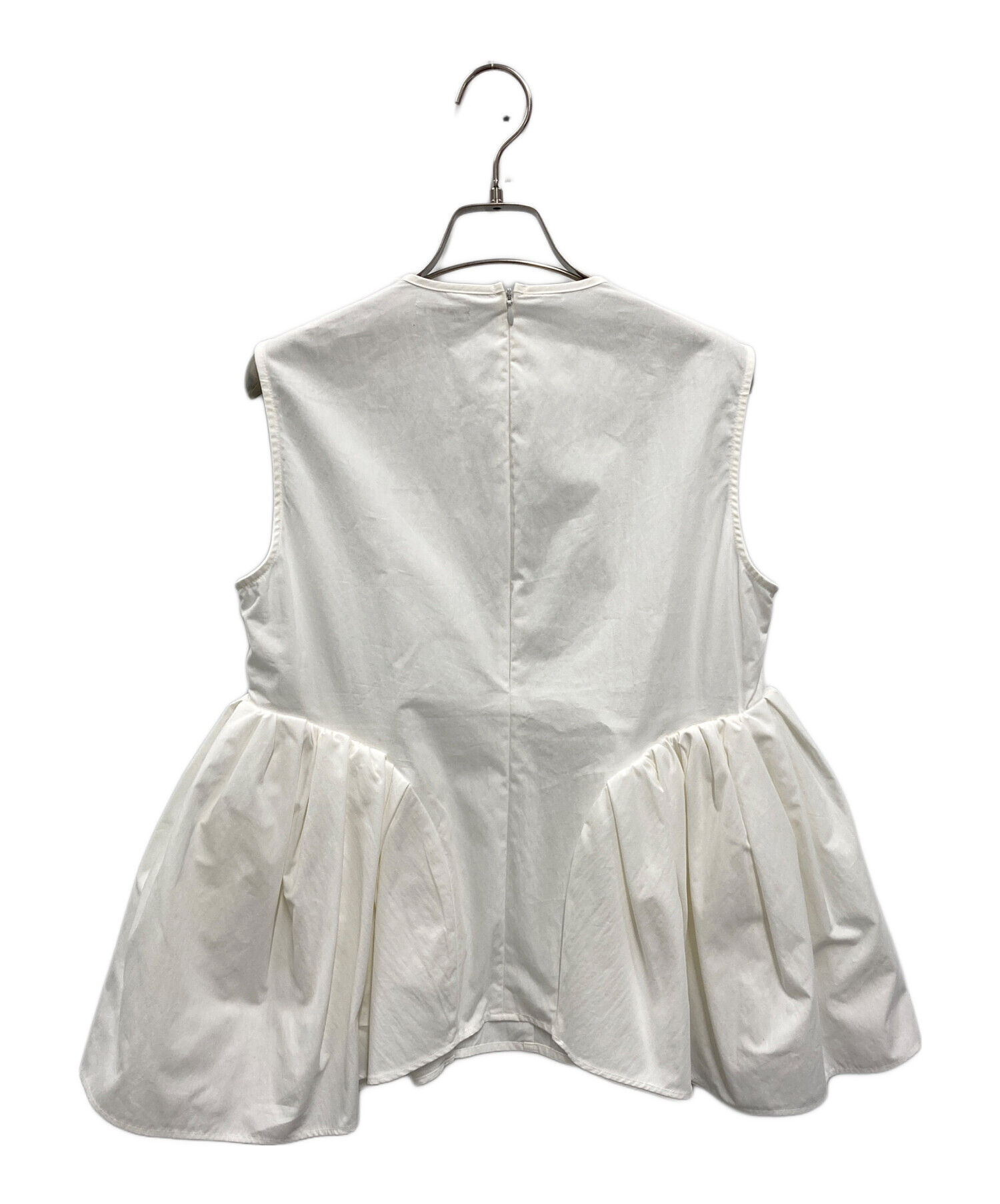 中古・古着通販】RIKO (リコ) Meringue blouse ホワイト サイズ:FREE 