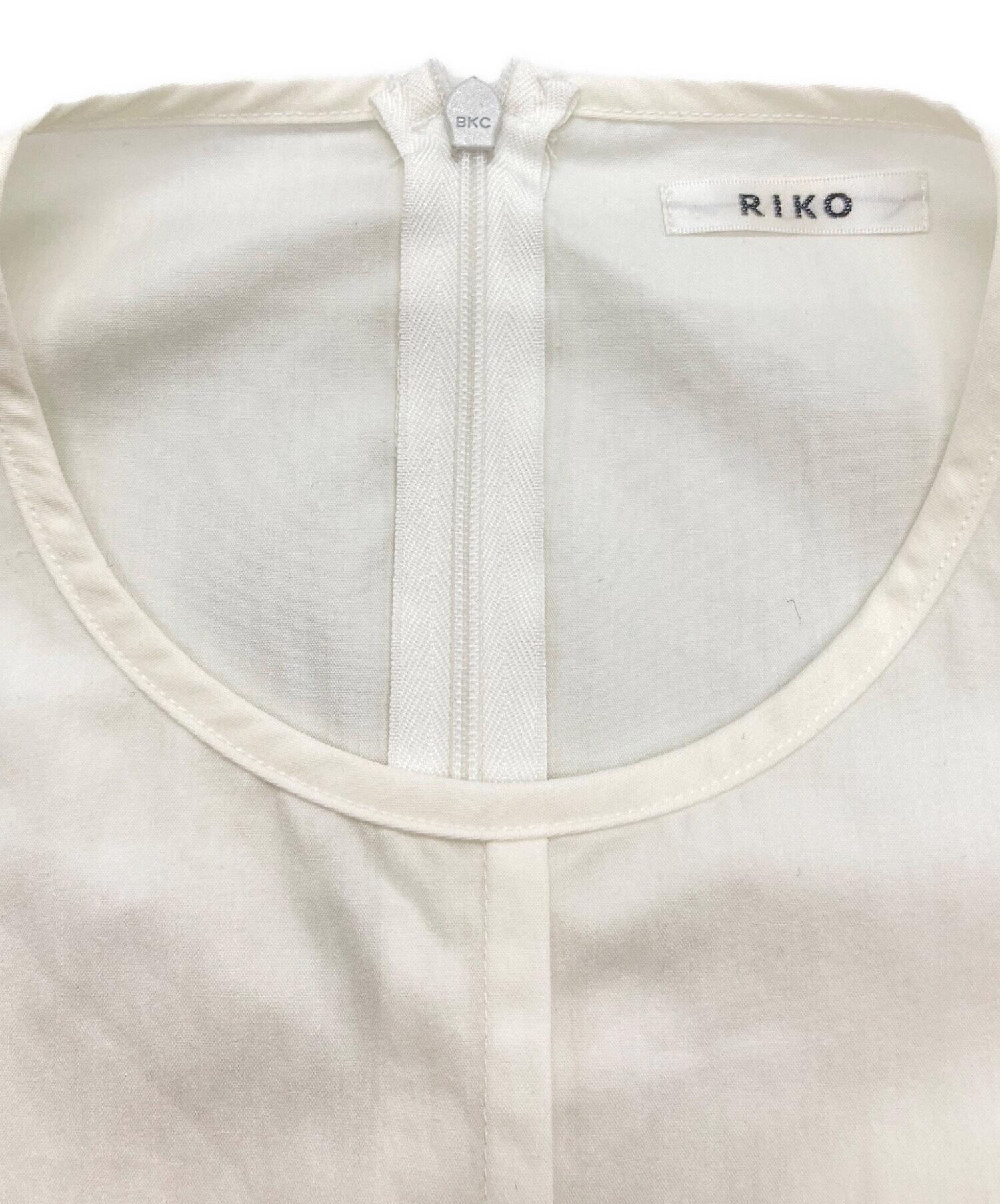 中古・古着通販】RIKO (リコ) Meringue blouse ホワイト サイズ:FREE 
