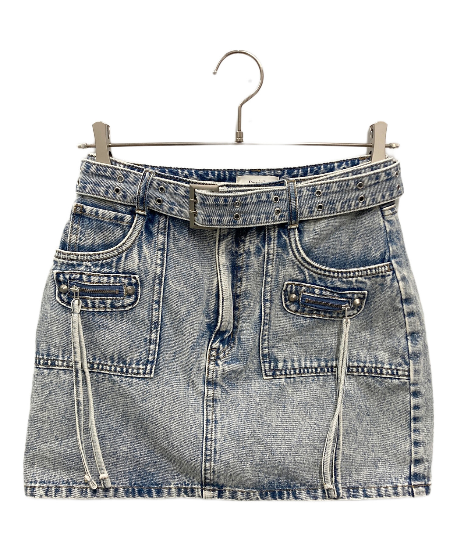 中古・古着通販】Darich (ダーリッチ) デザインケミカルミニスカート