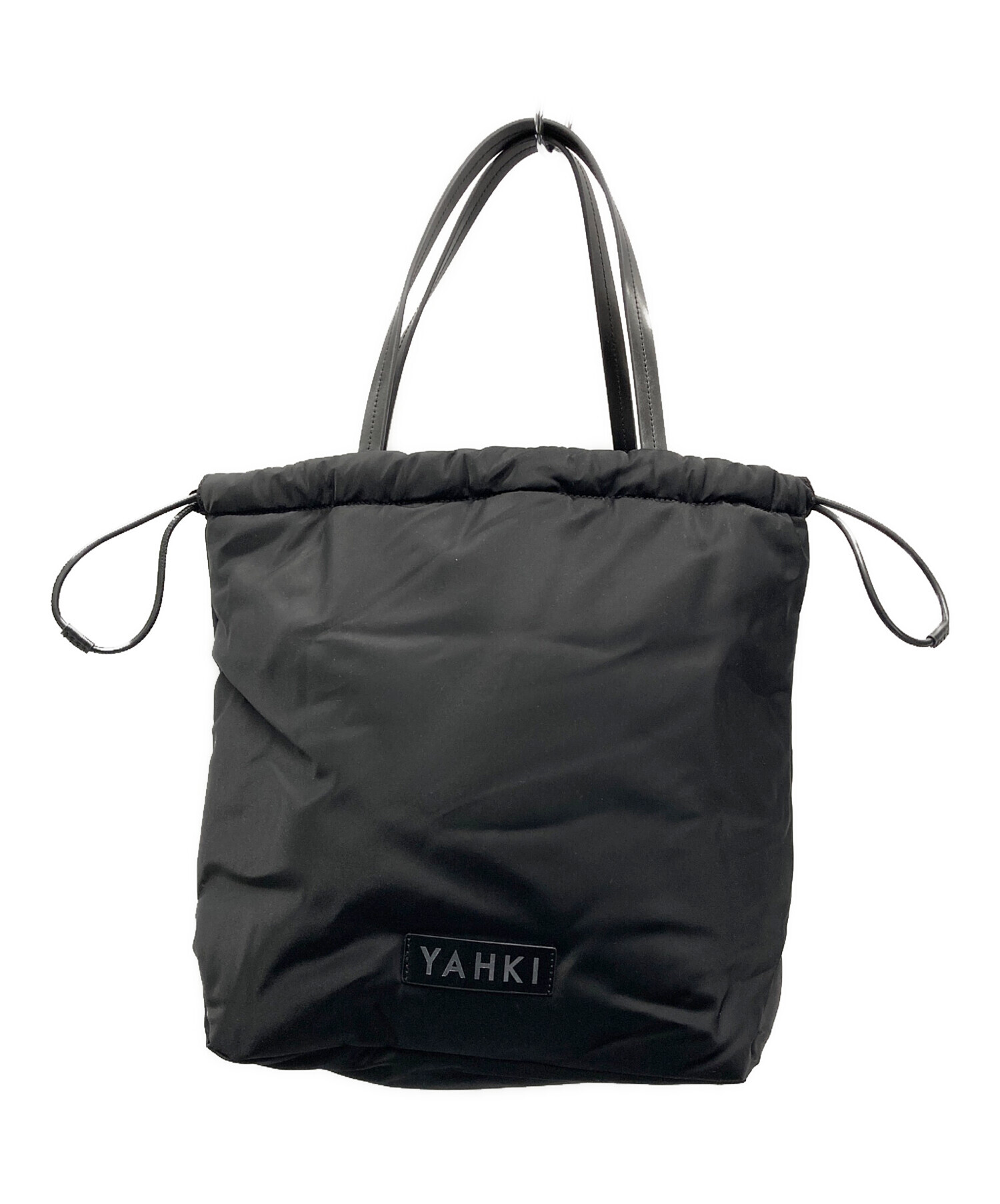 中古・古着通販】YAHKI (ヤーキ) ナイロントートバッグ ブラック 