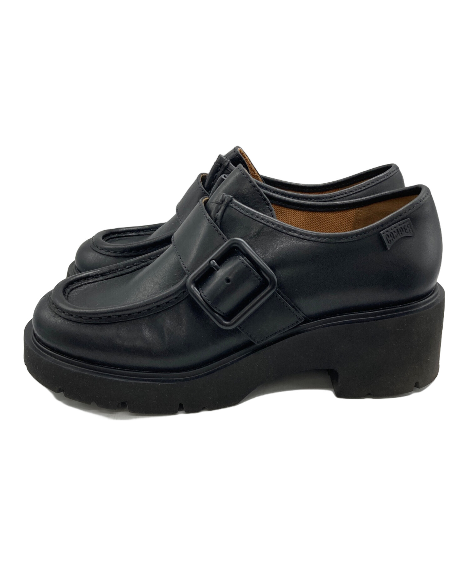 中古・古着通販】CAMPER (カンペール) ローファー ブラック サイズ:38 