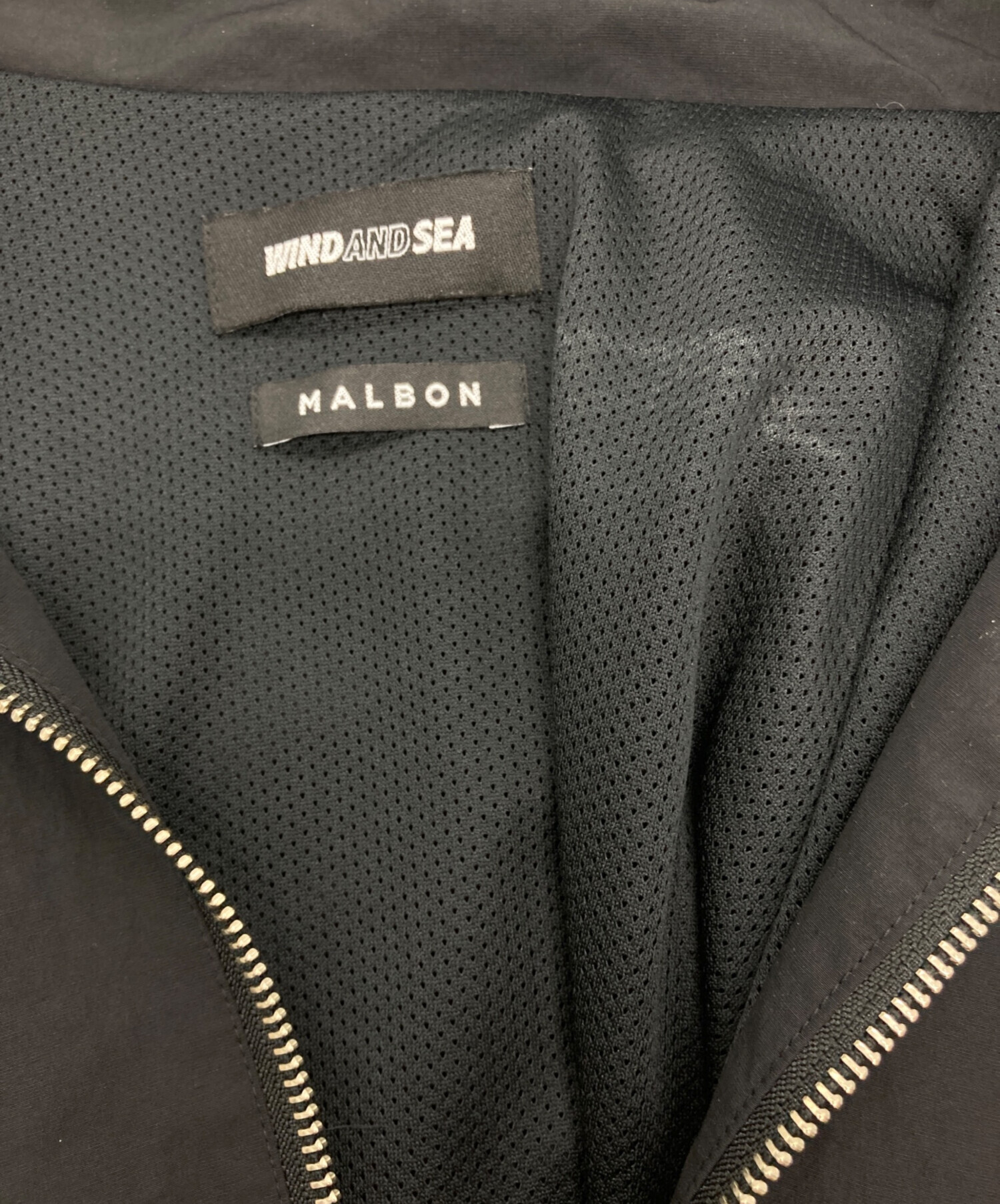 MALBONナイロンジャケットWIND AND SEAコラボ　s MALBONナイロンジャケットWIND AND SEAコラボ MALBONナイロン
