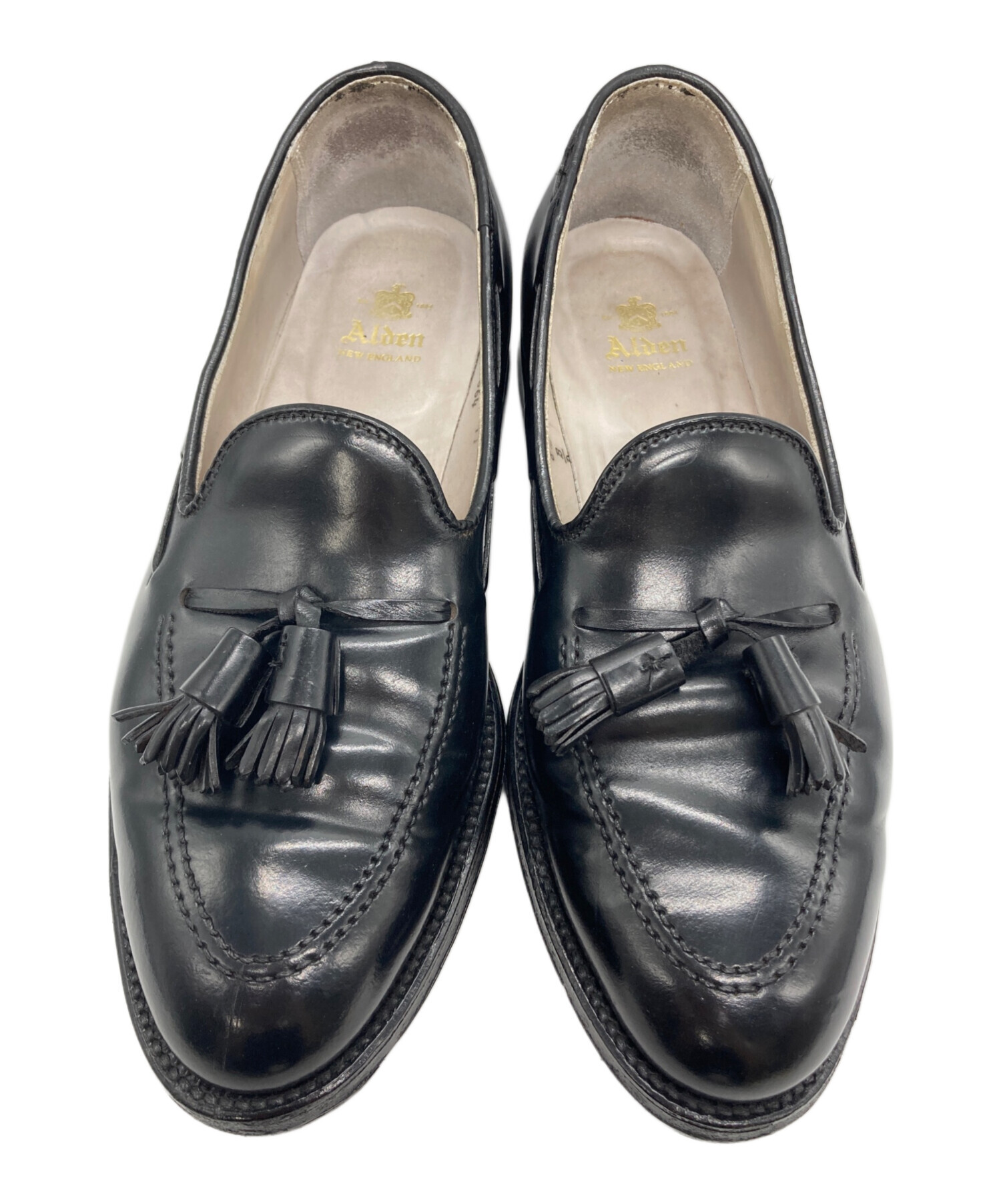 中古・古着通販】ALDEN (オールデン) タッセルローファー ブラック