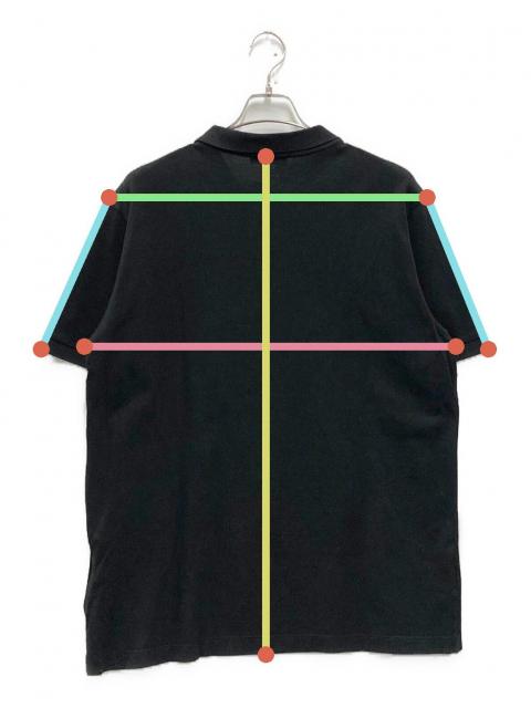 中古・古着通販】PRADA (プラダ) ポロシャツ ブラック サイズ:XL