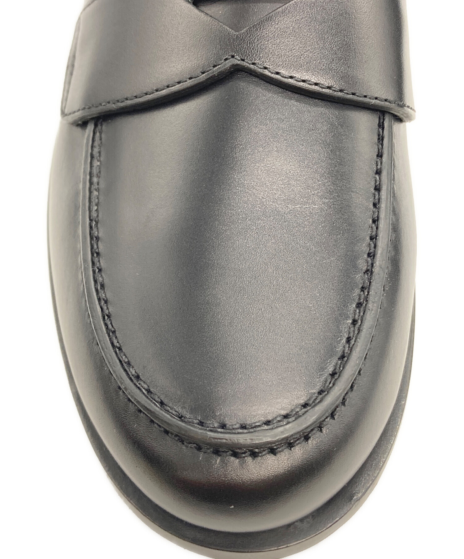 中古・古着通販】PRADA (プラダ) ローファー ブラック サイズ:38