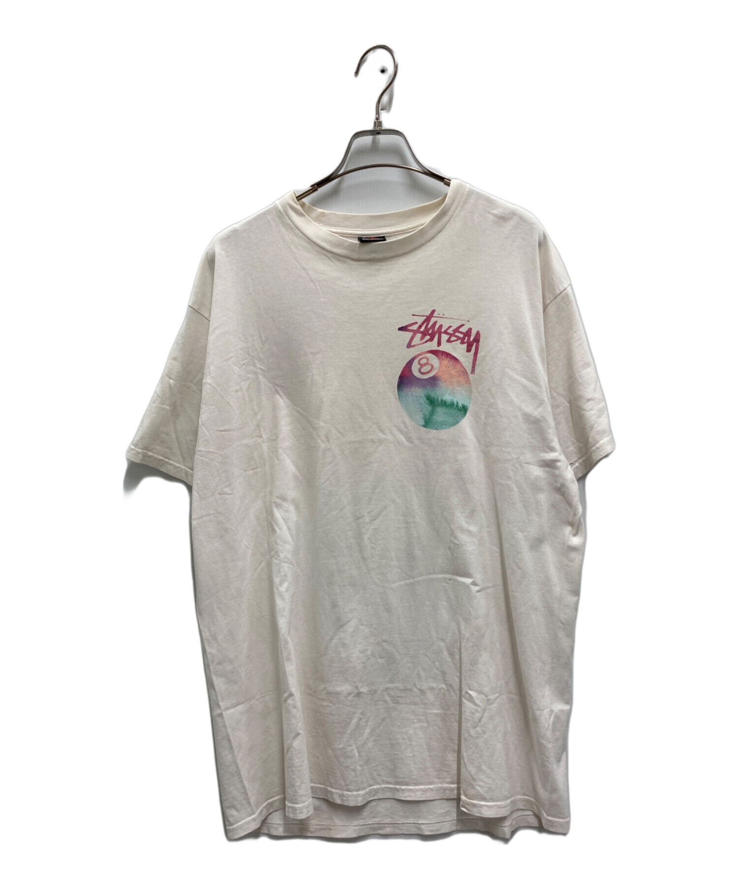 中古・古着通販】stussy (ステューシー) 8ボールTシャツ ホワイト 