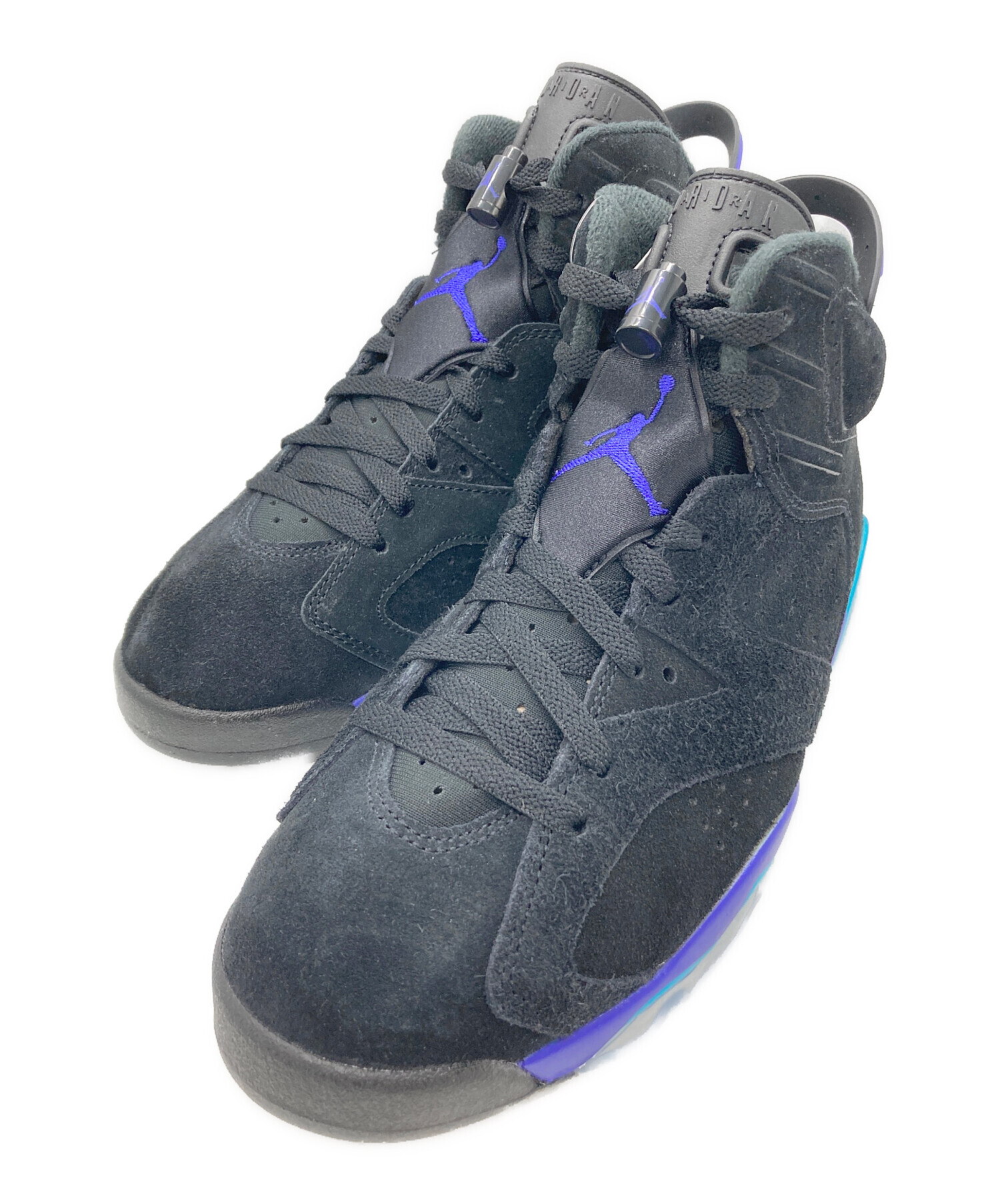 中古・古着通販】NIKE (ナイキ) AIR JORDAN 6 RETRO ”AQUA” ブラック 