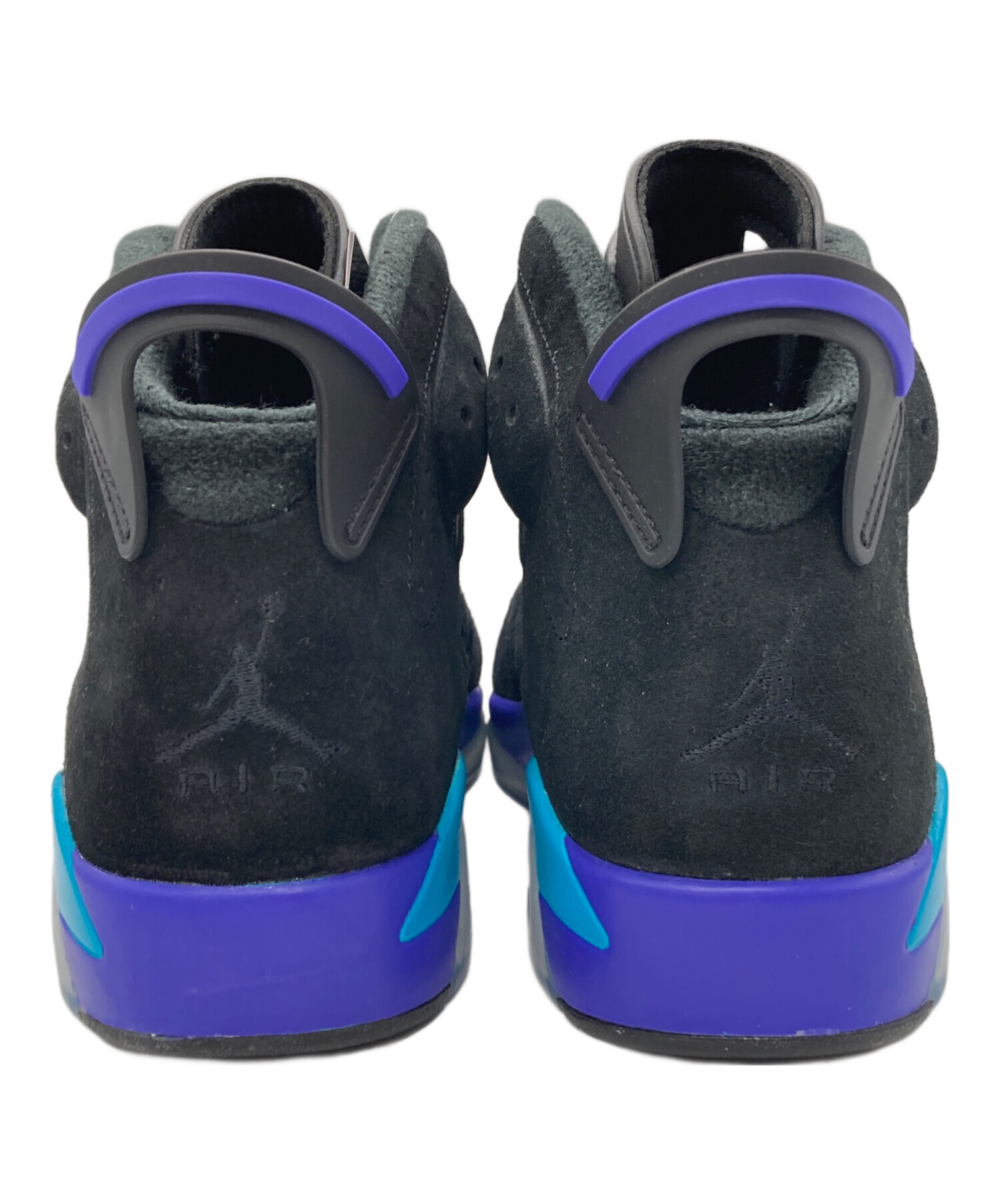 中古・古着通販】NIKE (ナイキ) AIR JORDAN 6 RETRO ”AQUA” ブラック 