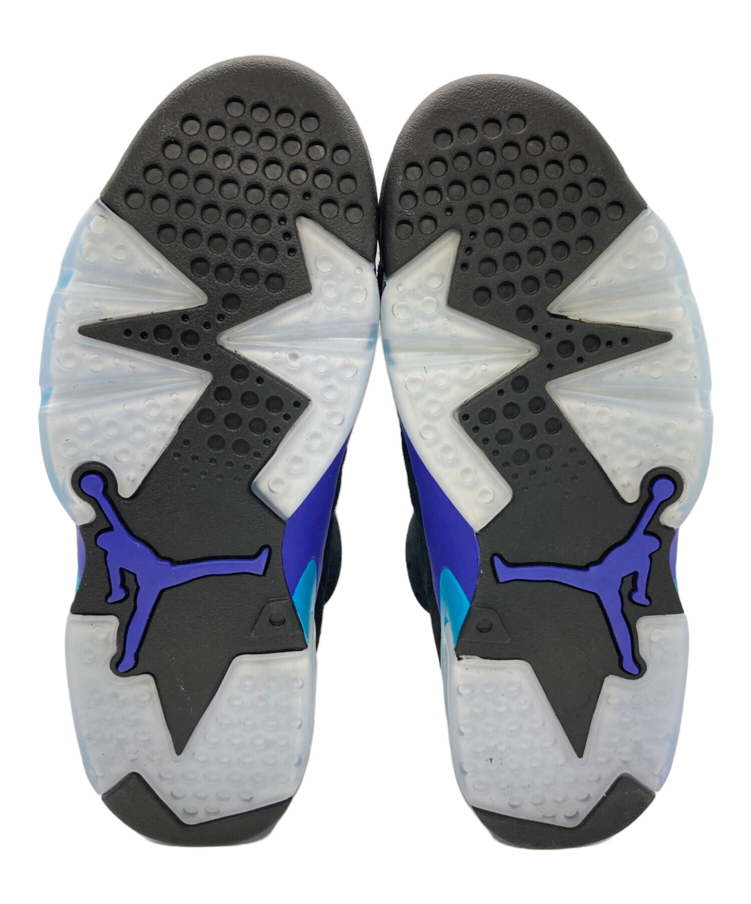 中古・古着通販】NIKE (ナイキ) AIR JORDAN 6 RETRO ”AQUA” ブラック 