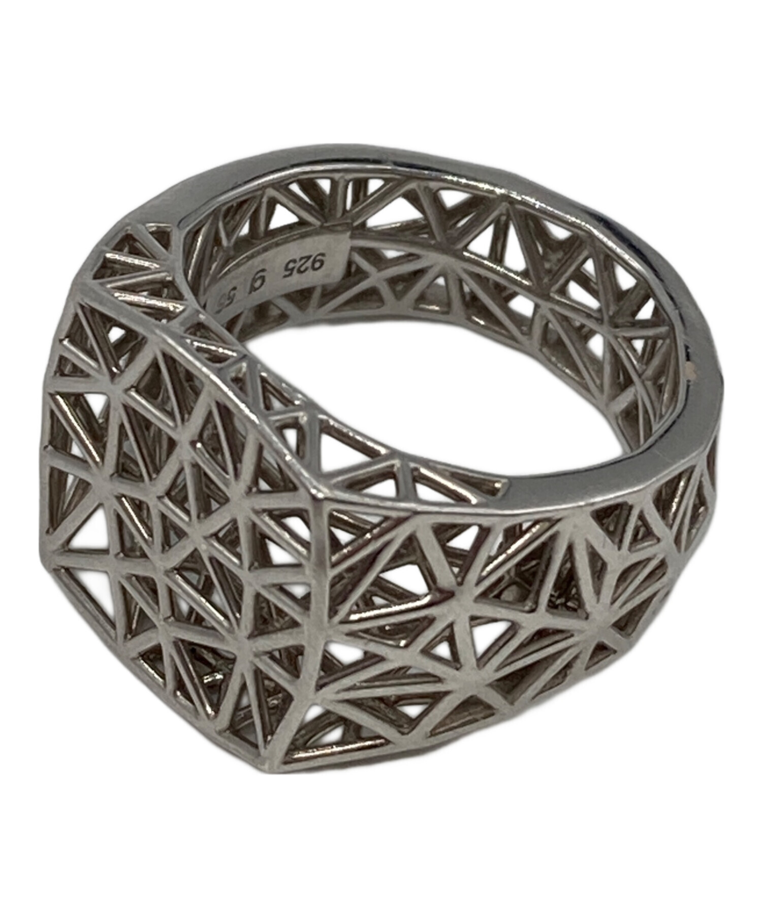 中古・古着通販】TOM WOOD (トムウッド) Mesh RING シルバー サイズ:15 