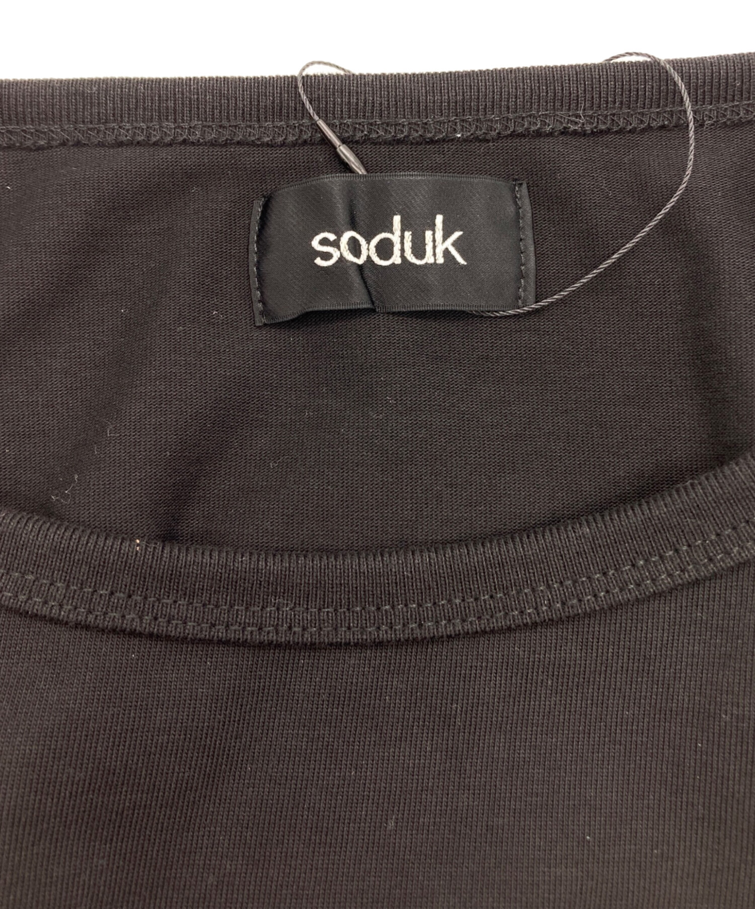 中古・古着通販】soduk (スドーク) ribbons long sleeve shirt 