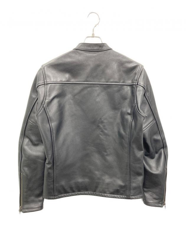 K's LEATHER KADOYAレザーライダースジャケット 中古・古着通販】KADOYA (カドヤ) レザーライダースジャケット