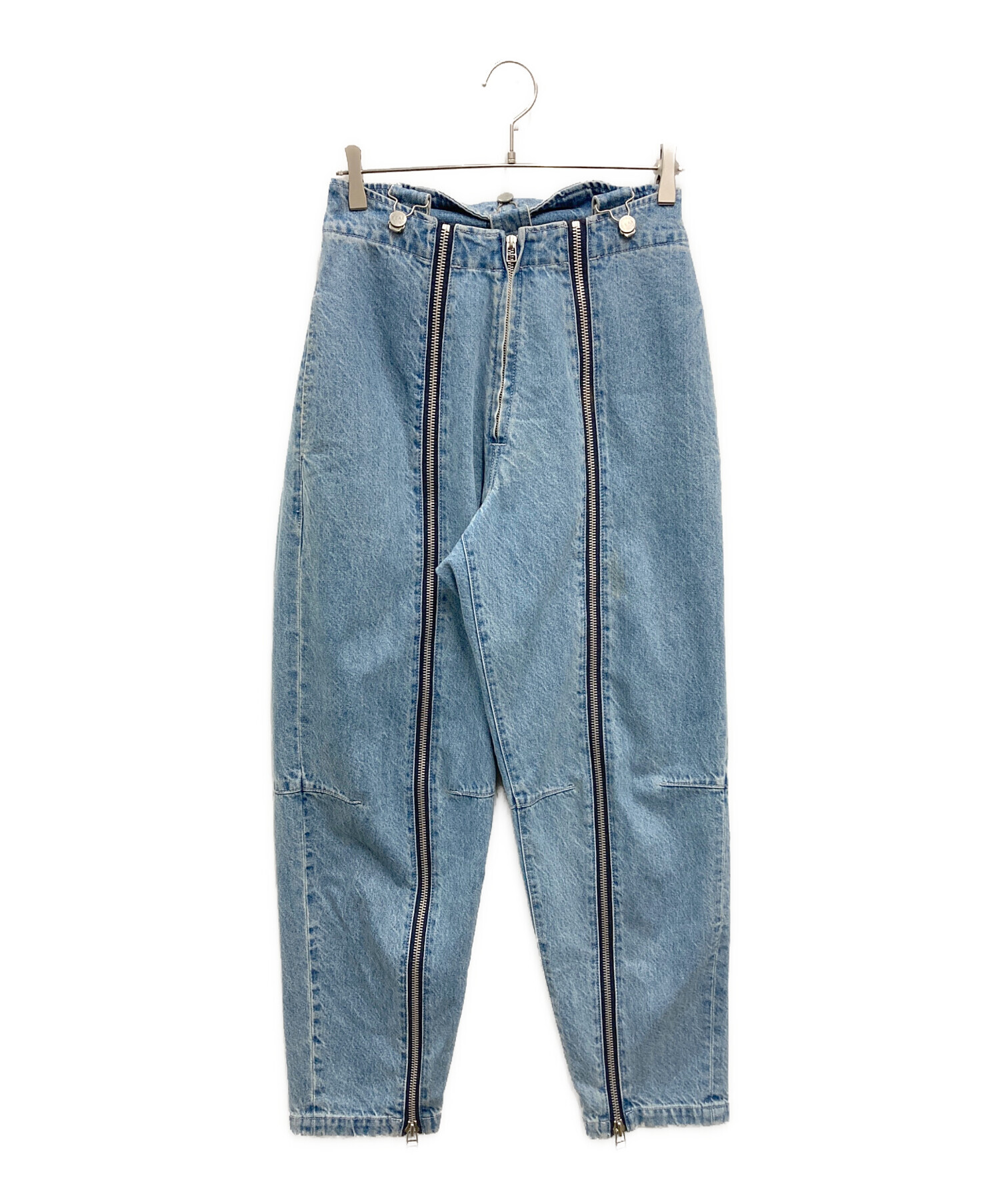 PEAS ピース デニムパンツ レディース 【古着】【中古】 中古・古着通販】PEAS (ピース) デニムフライトパンツ インディゴ