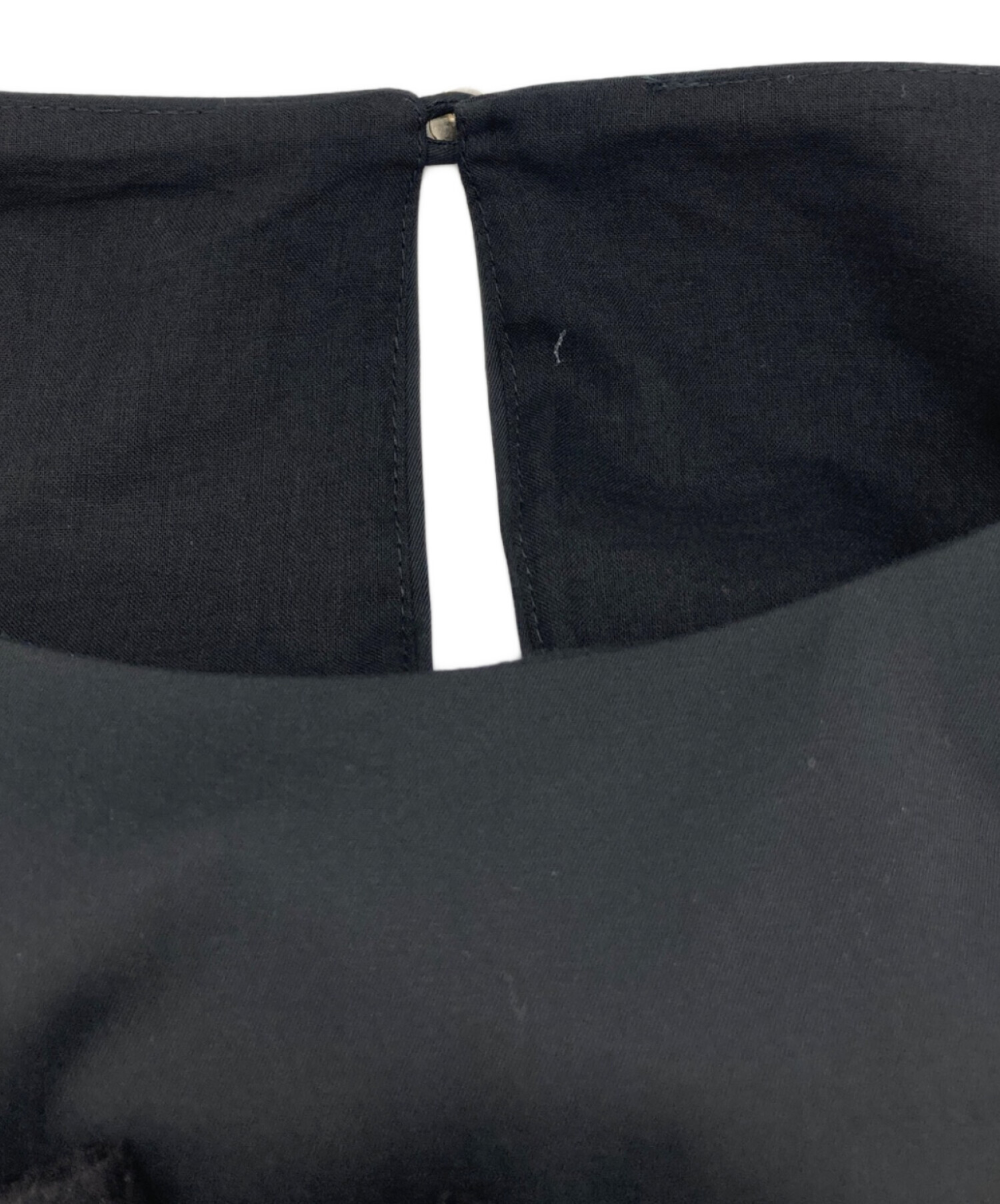 sheller シェリエ　bloom organdy tops 中古・古着通販】sheller (シェリエ) BLOOM organdy tops ブラック