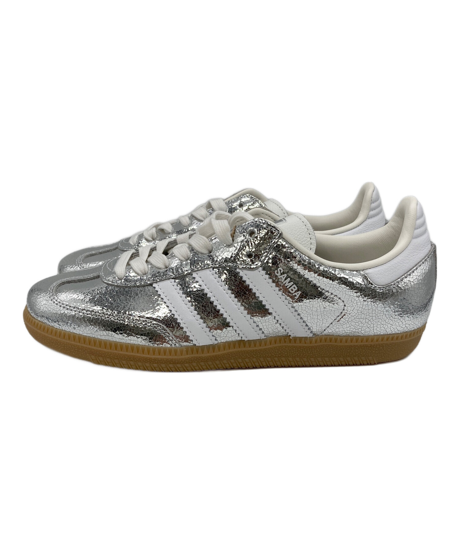 中古・古着通販】adidas (アディダス) SAMBA OG W シルバー サイズ 