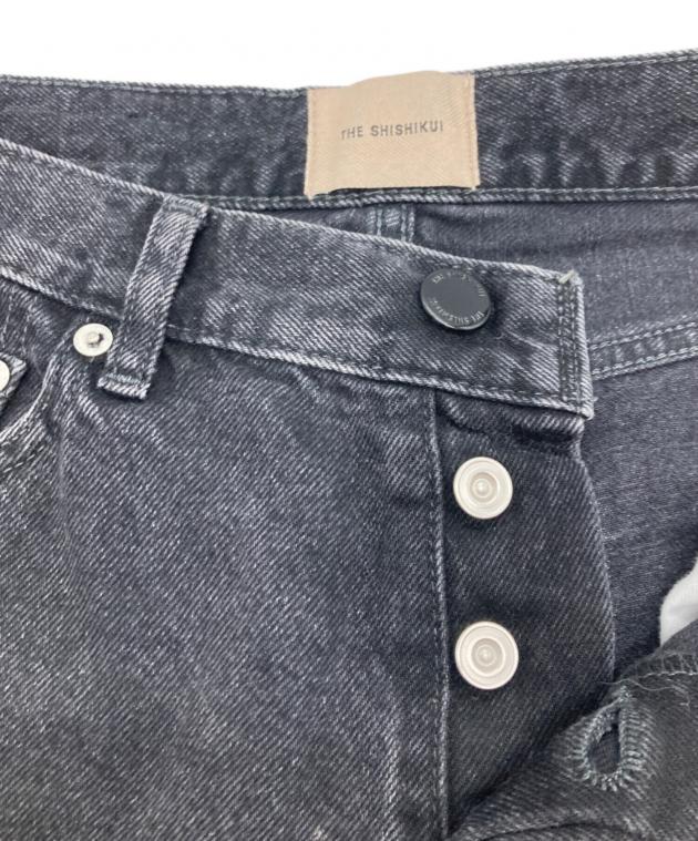 SHISHIKUI BASIC シシクイ ジーンズ ストーンブラック 25 BASIC JEANS / STONEBLACK – SHISHIKUI