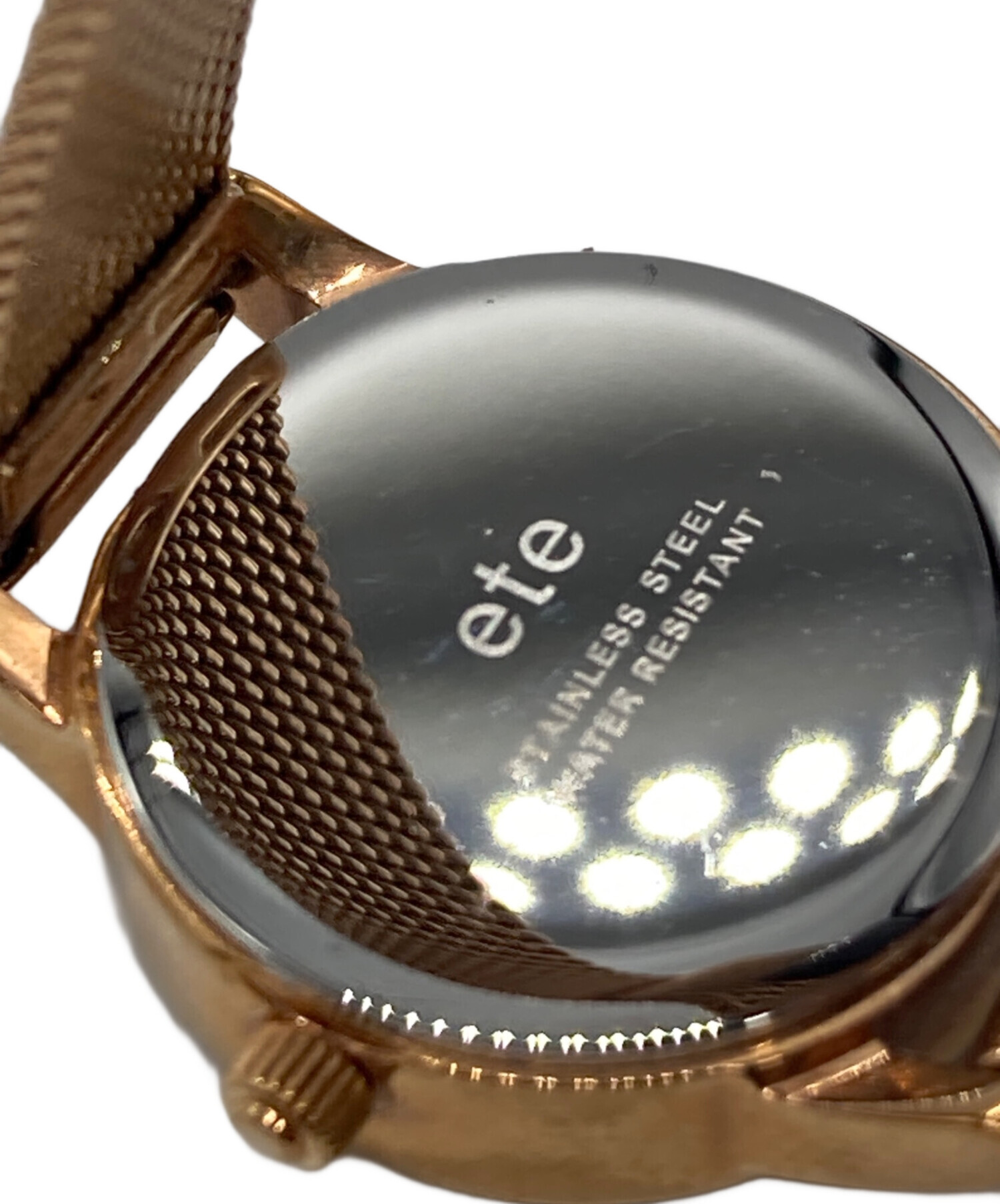中古・古着通販】ete (エテ) ソーラーウォッチ メッシュベルト