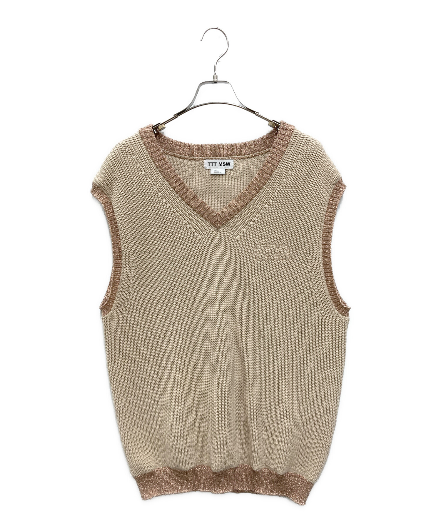 TTT MSW 23AW Knit Vest ニット ベスト TTT MSW 23AW Knit Vest ニット ベスト